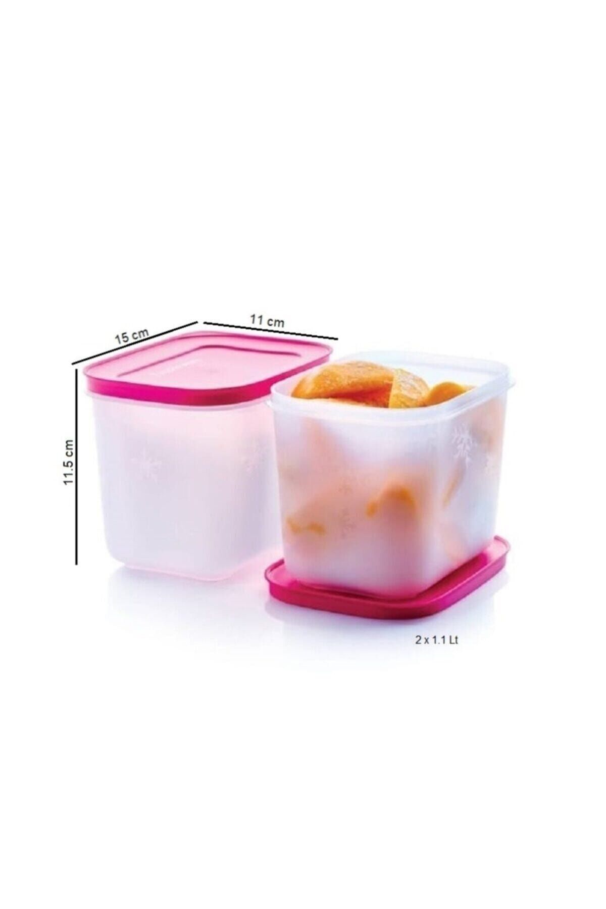 Tupperware-Alaska Set 2 X 1.1 Lt Freezer Storage Container Hsgl 5