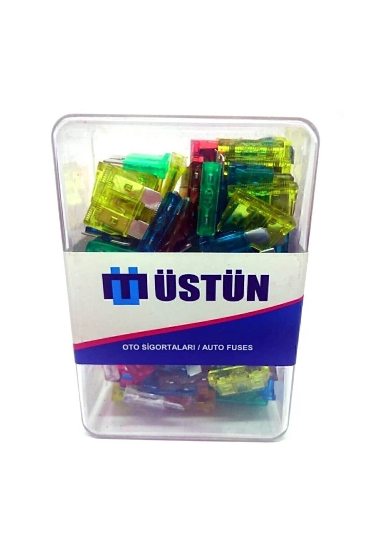 Üstün-Standard Blade Fuse 100 Pcs Mixed 5a 7,5a 10a 15a 20a 25a 30a 2
