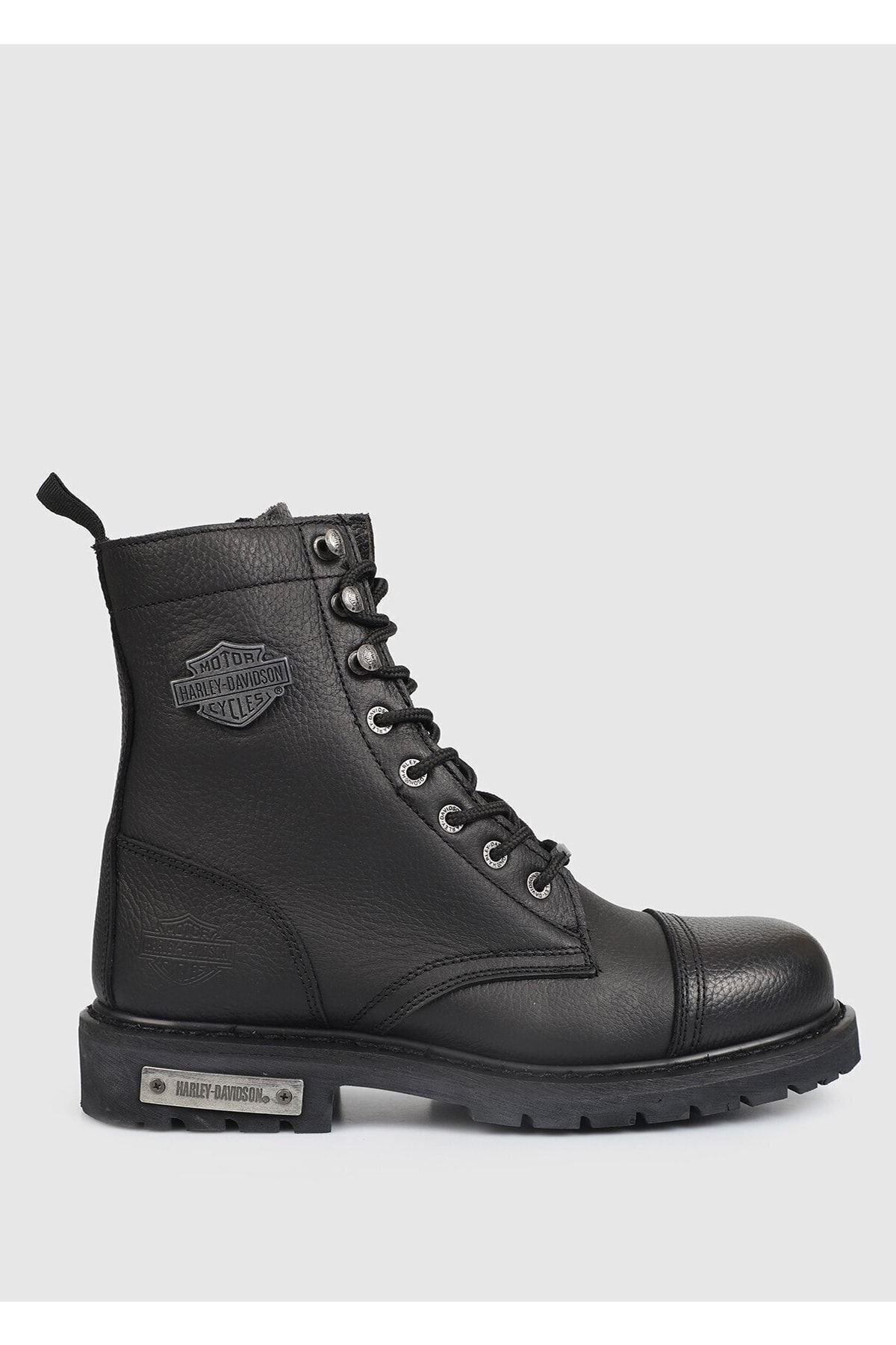چکمه های چرمی زیره لاستیکی Harley Davidson
