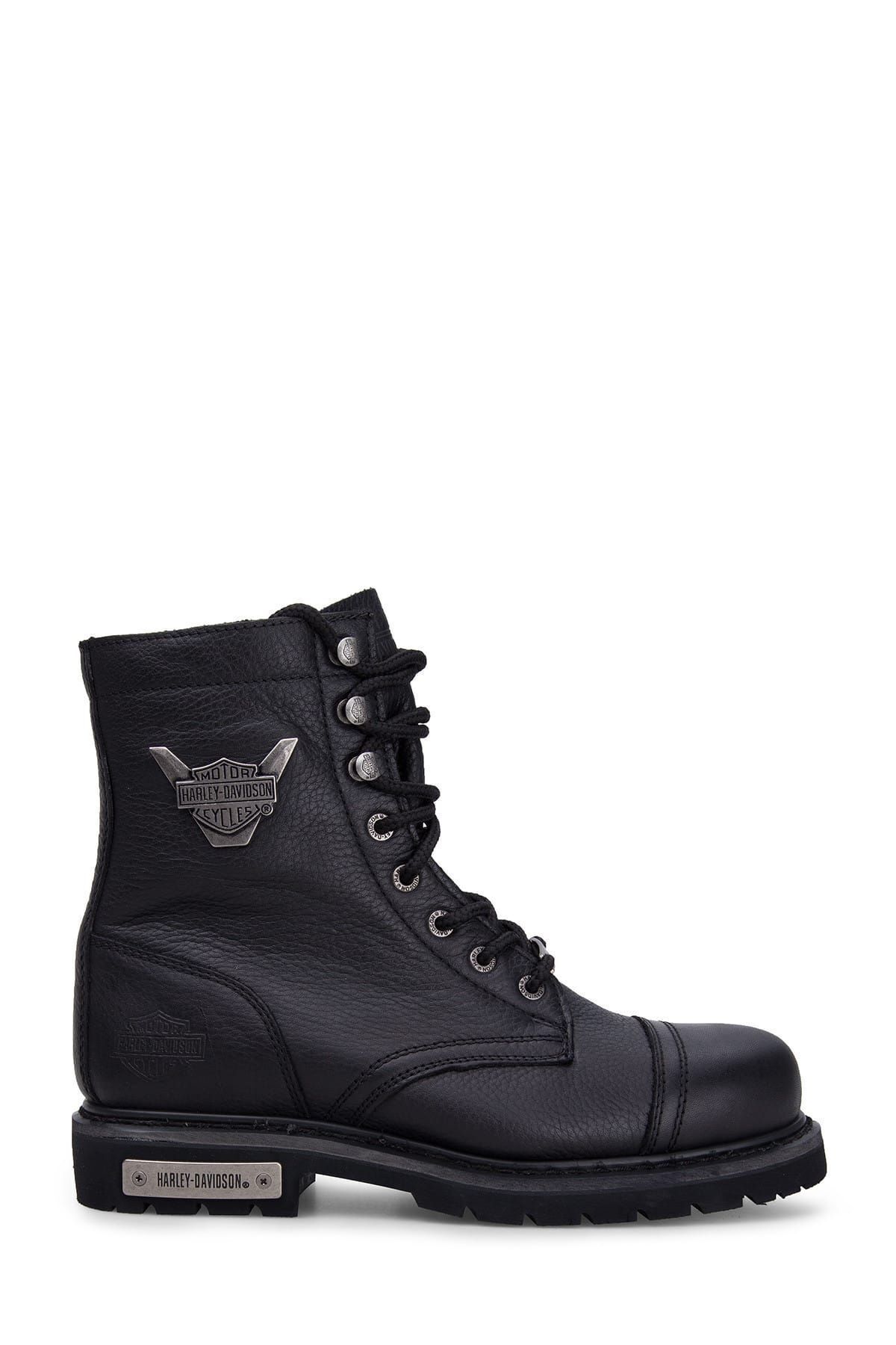 چکمه های چرمی زیره لاستیکی Harley Davidson