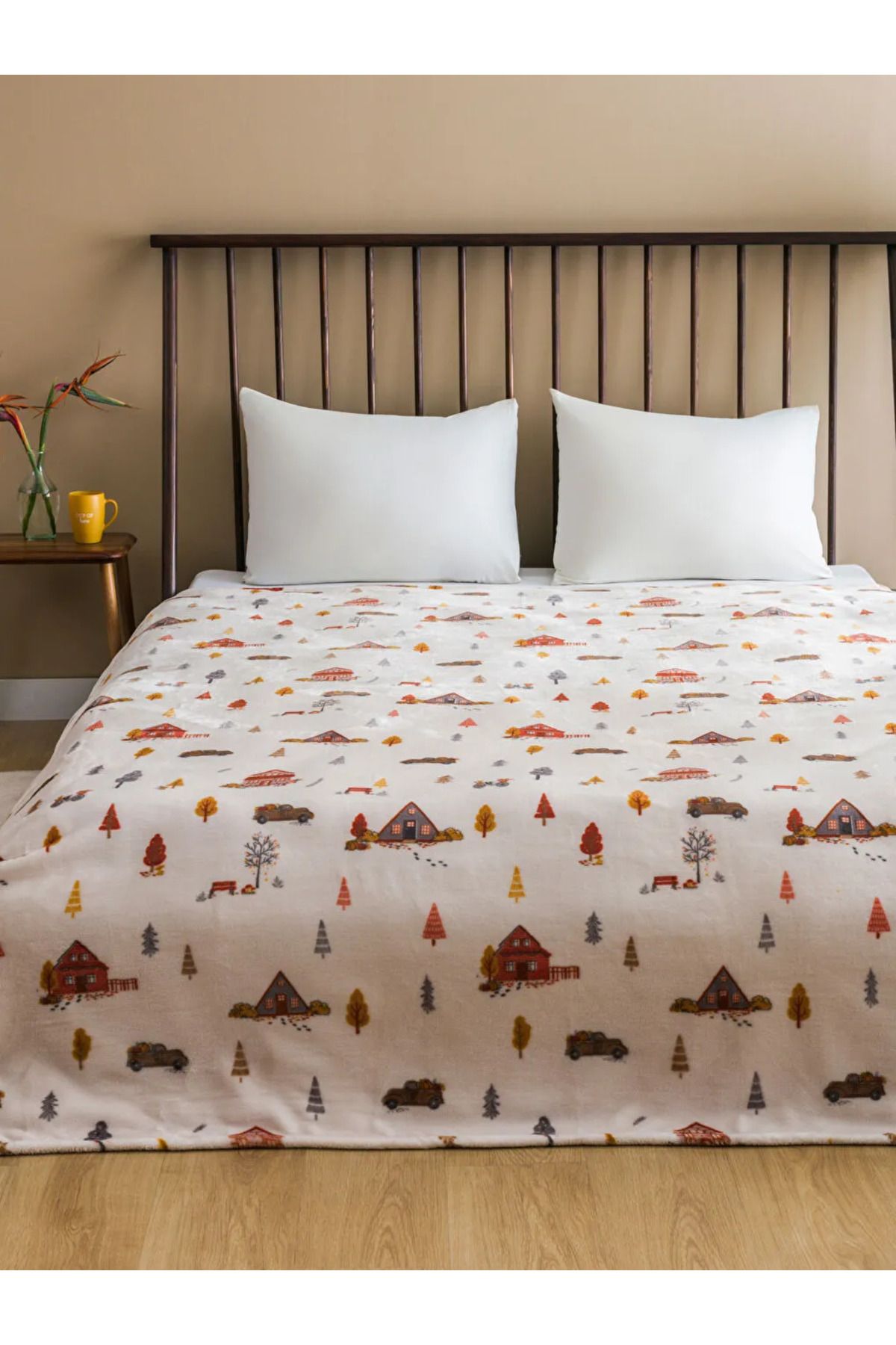 LC Waikiki LCW HOME Bask l Cift Ki ilik Battaniye 200x220 Cm Fiyat Yorumlar Trendyol