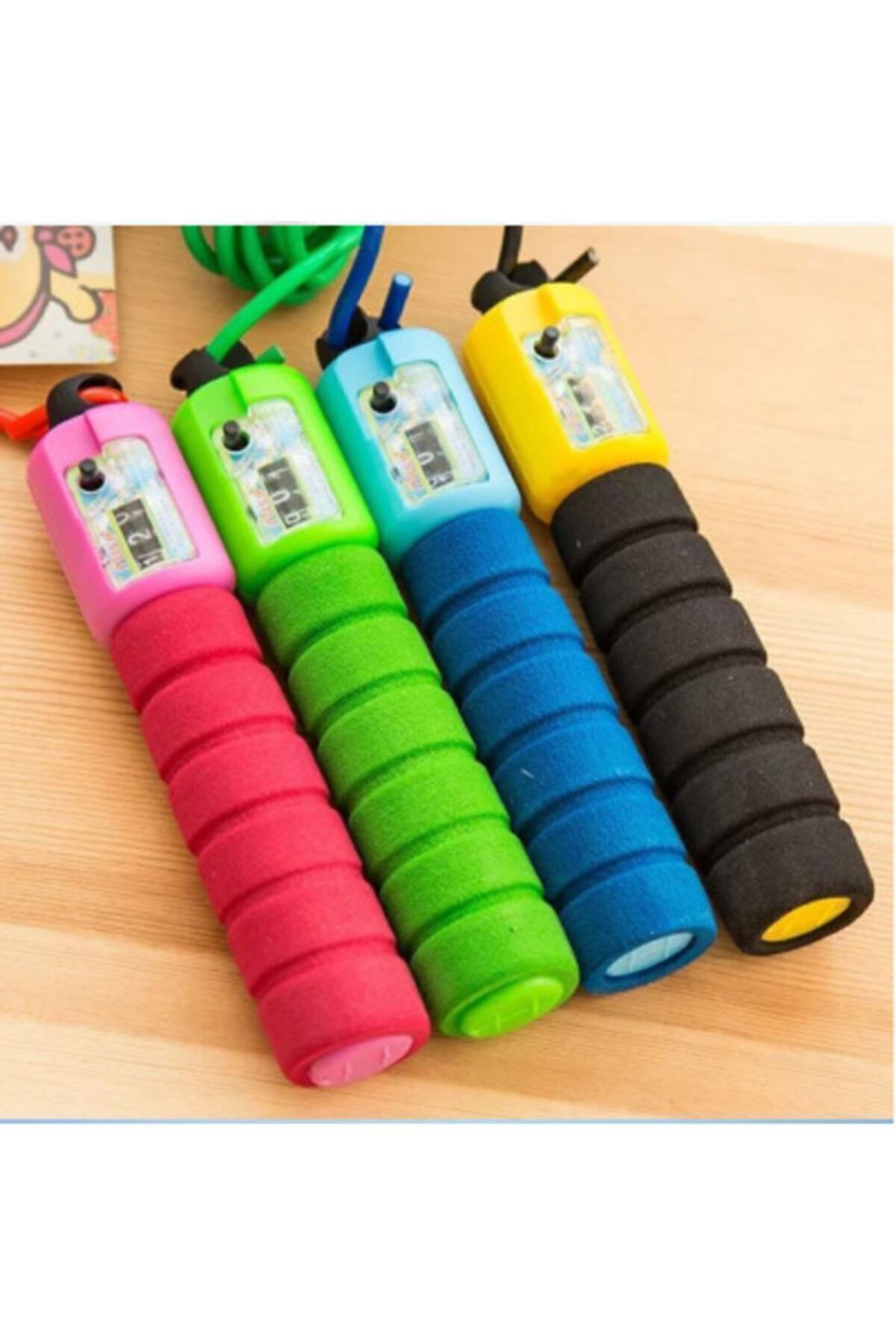 CMT-Counter Jumping Rope Training Tool with Handle for Home Sports 2