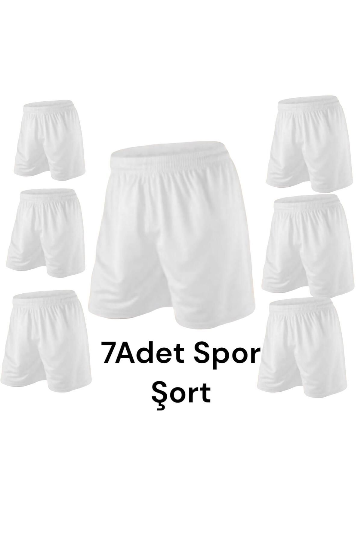 Gök Sports 7 Bucăți Pantaloni Scurți Sport Fotbal - Pantaloni Scurți Pentru Covor, Teren, Antrenament Și Fitness Masculin - XL