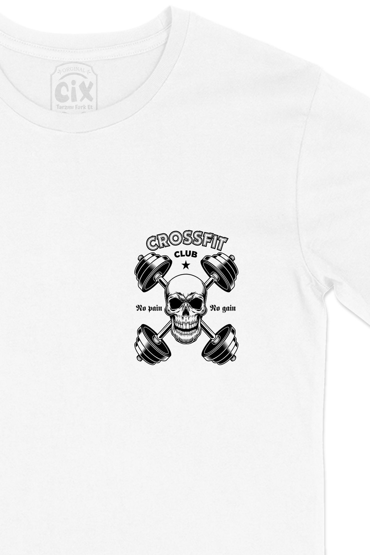 Cix-No Pain No Gain - Pocket Logo White T-Shirt 2