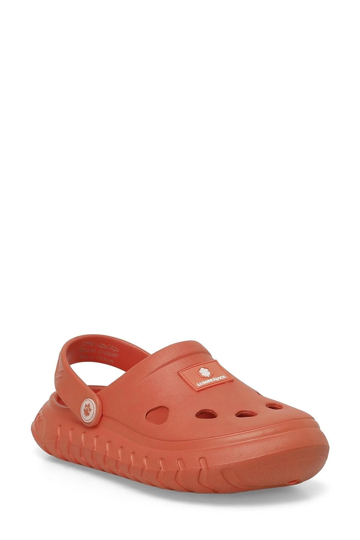 Lumberjack Boy s Sabo Slippers FRESSA 4FX Orange Trendyol