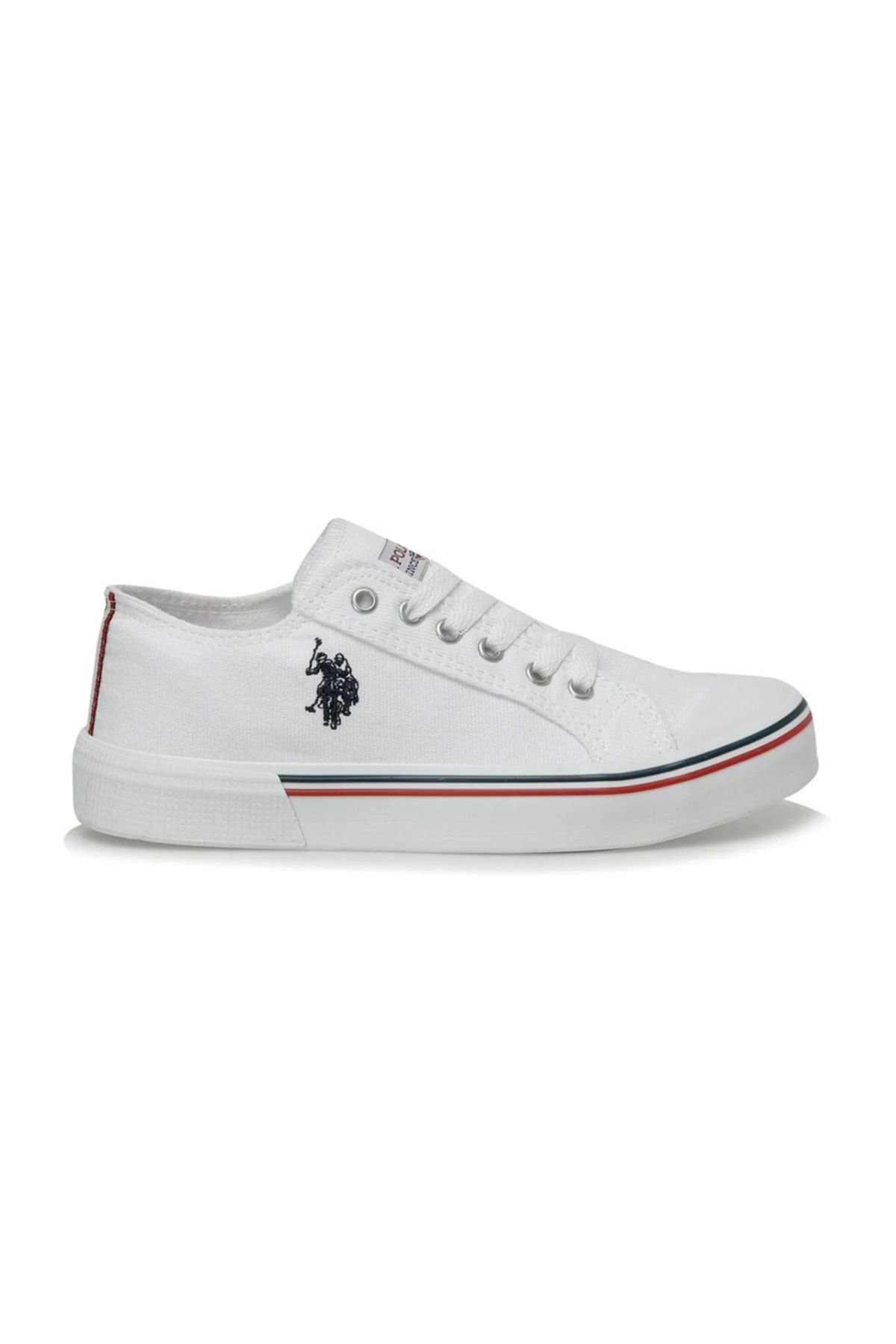 کفش پیاده روی سفید زنانه روزانه 3FX اورجینال U.S. Polo Assn.
