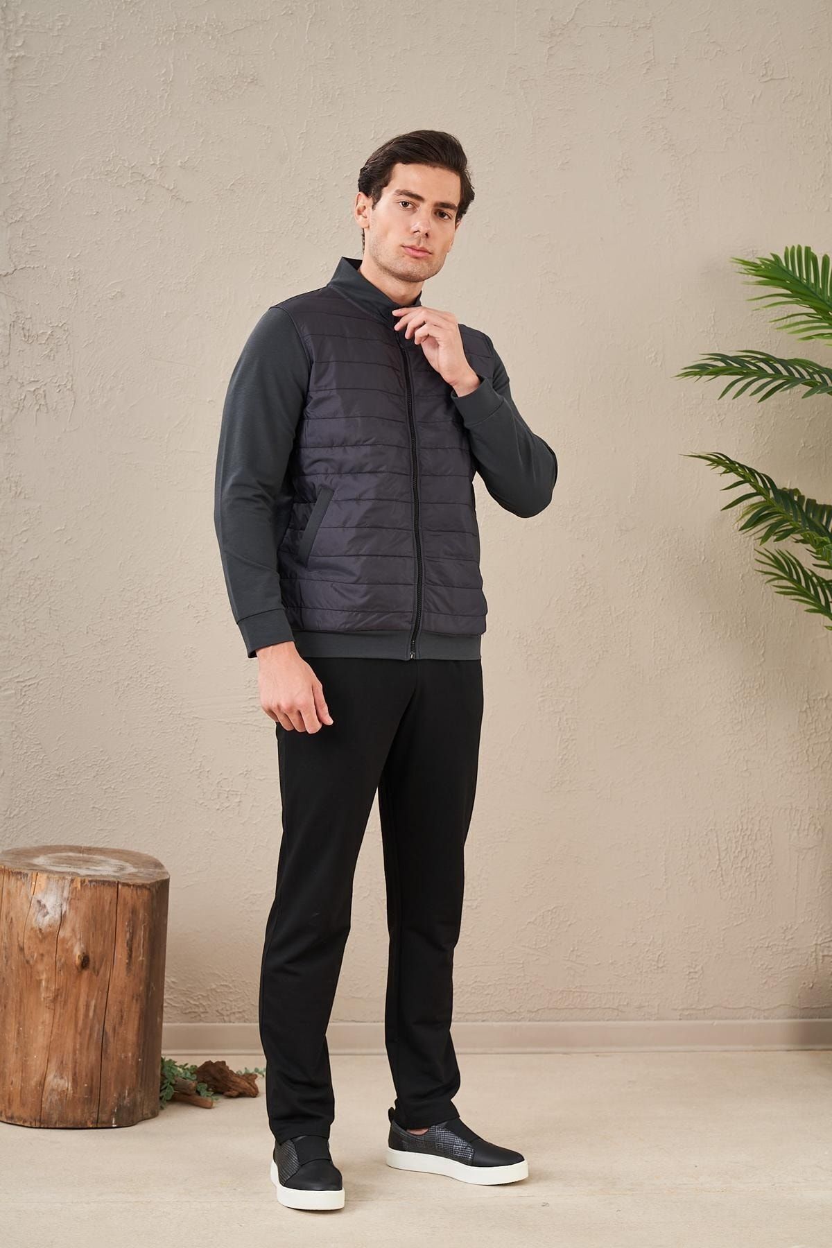 PJS-23724 Men's Zippered Tracksuit Set 2