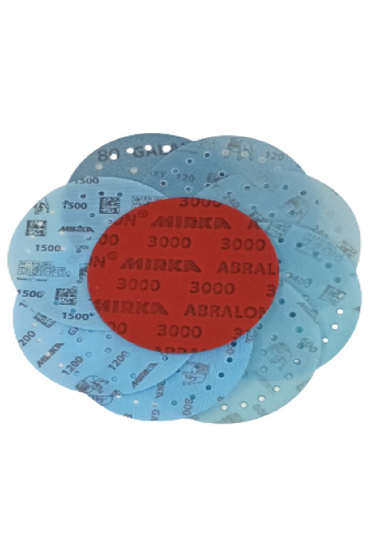 MİRKA Mirka Epoksi Zımpara Seti Mırka Galaxy 9'lu Set Pro