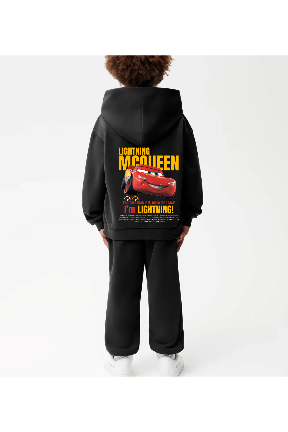 سویشرت پسرانه مشکی FULL TOLERANCE | SALLYMCQUEENSWEATSHİRTÇOCUKGRE اورجینال - تصویر 2