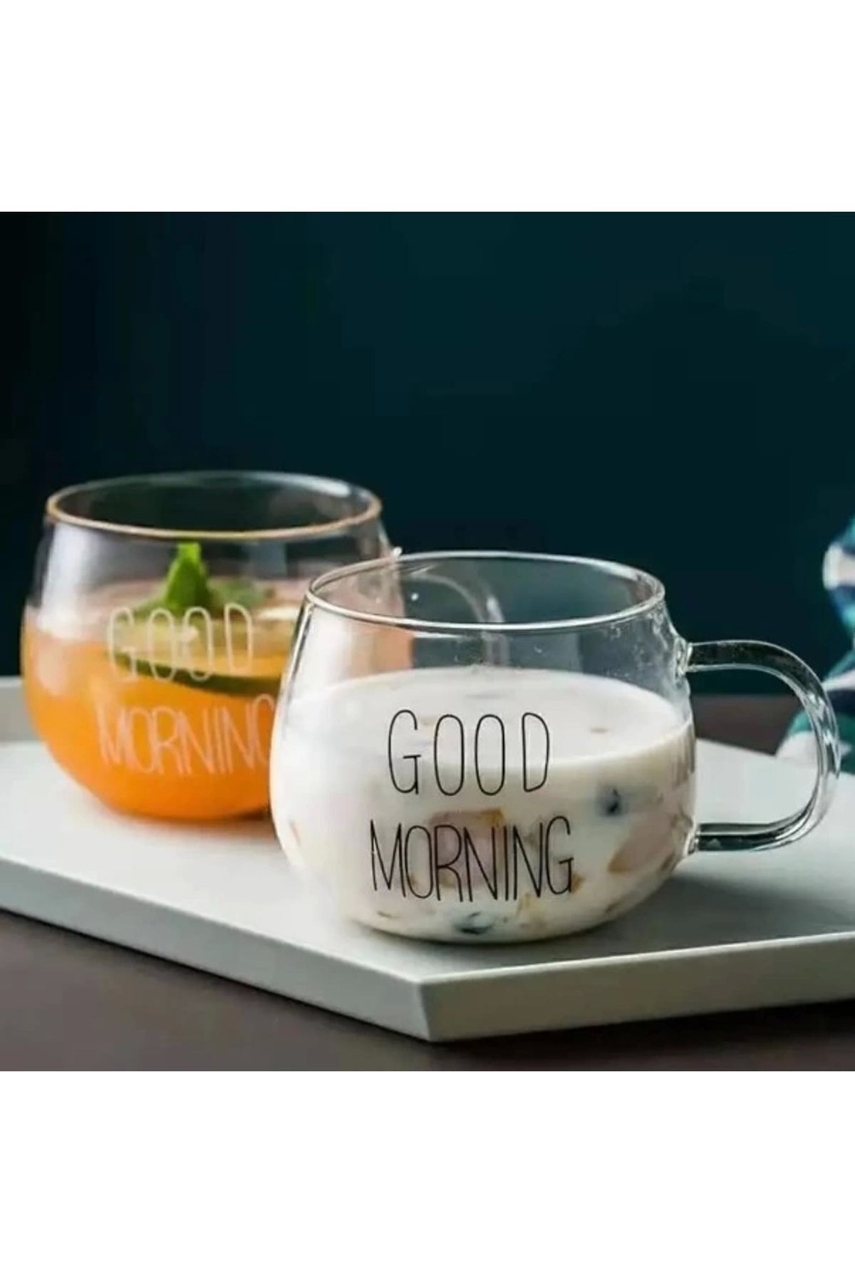 Yakut Bardak Kulplu Termisil Good Morning 1'li