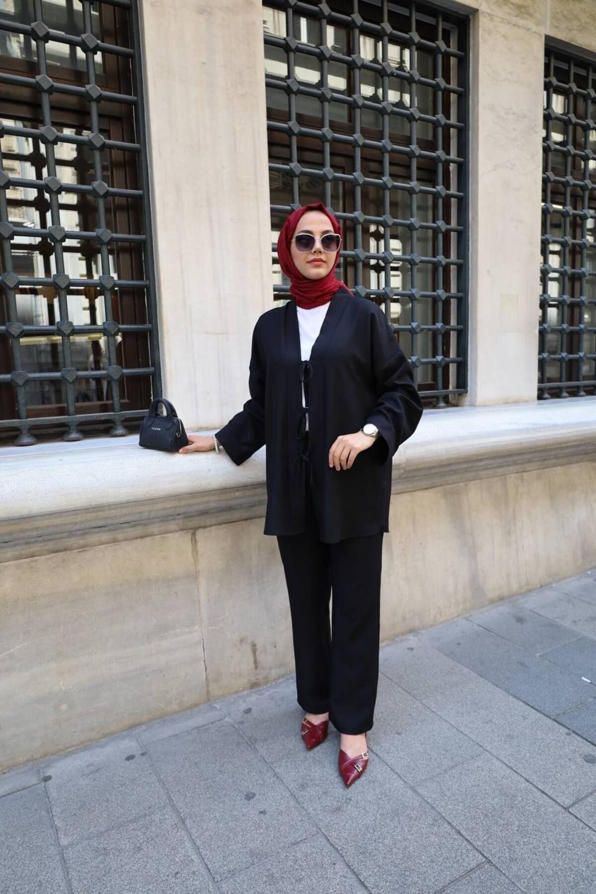 kimono  tesettür takım