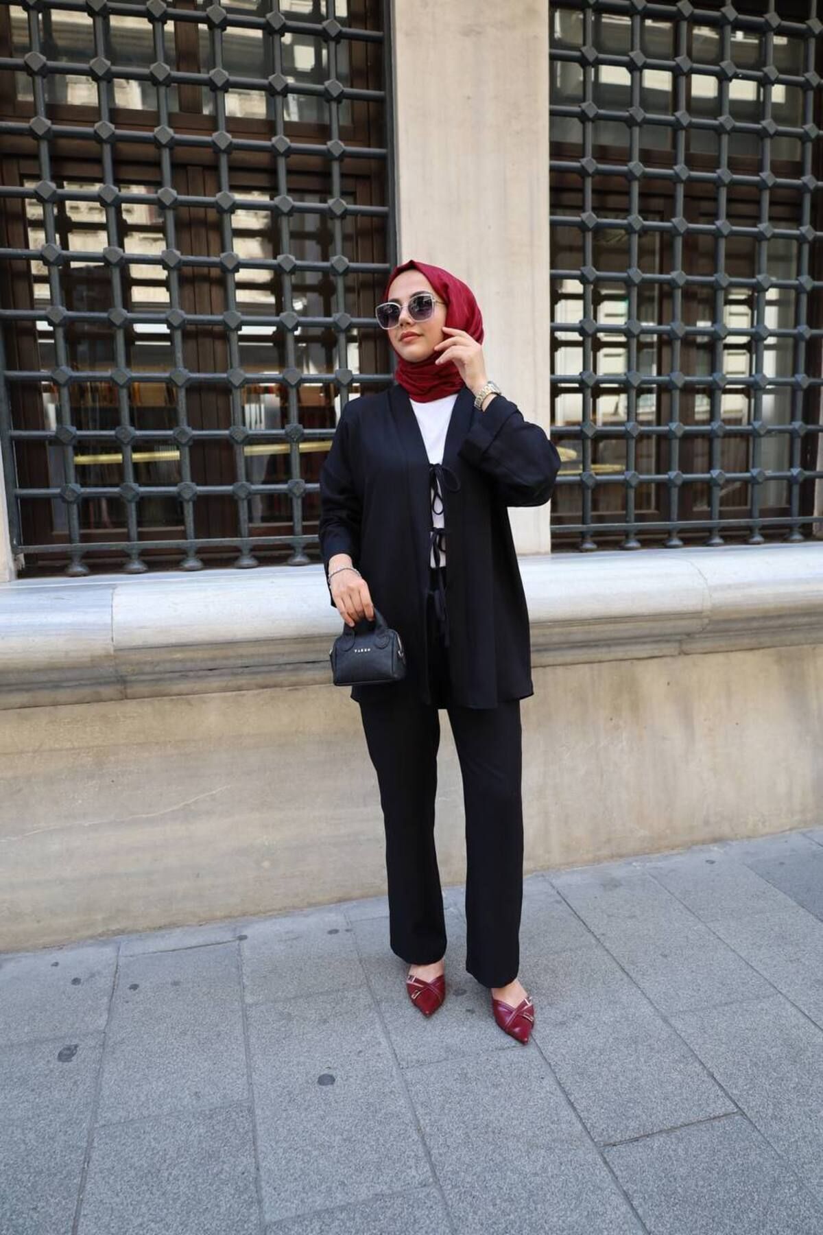 kimono  tesettür takım