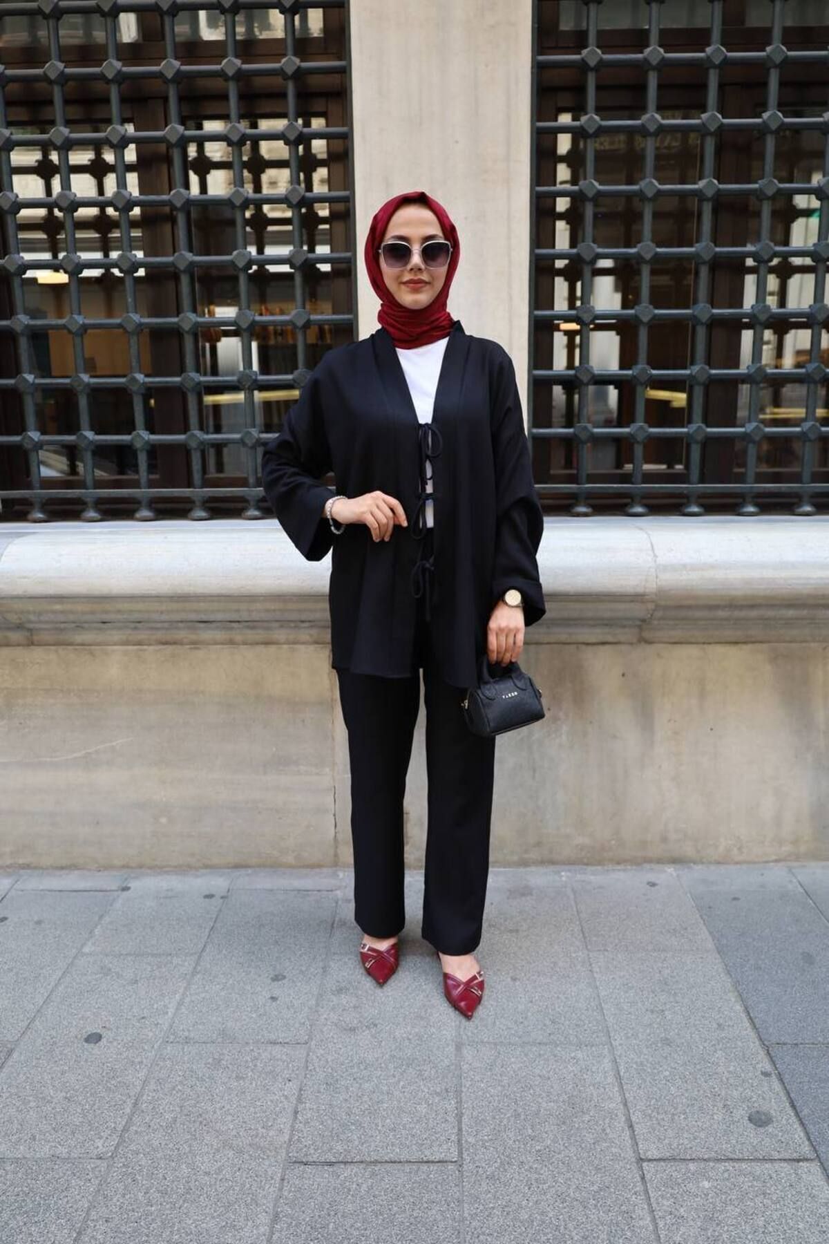 kimono  tesettür takım