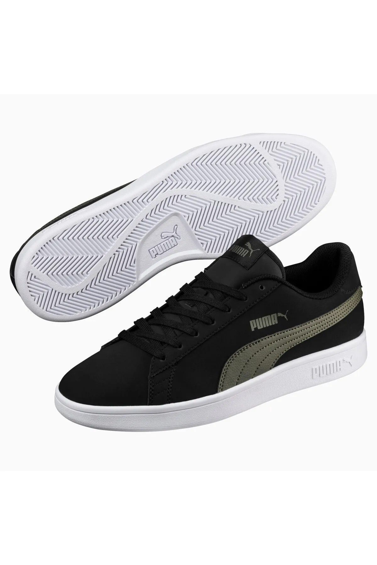Smash 3.0 Buck Unisex Spor Ayakkabı 392336-07 Black-dark Olive