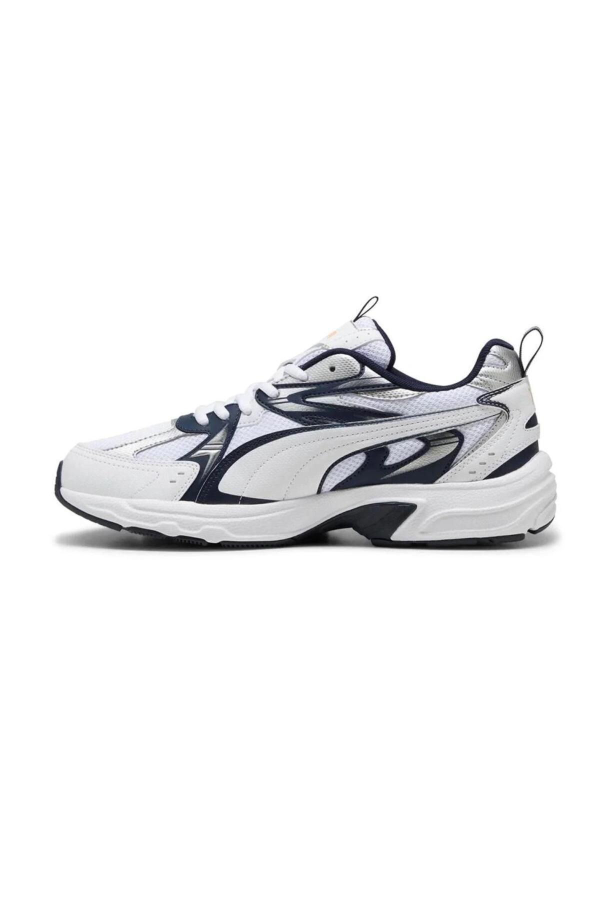 کفش Milenio Tech Puma پوما White-PUMA Black-PUMA 39232201 اورجینال - تصویر 2