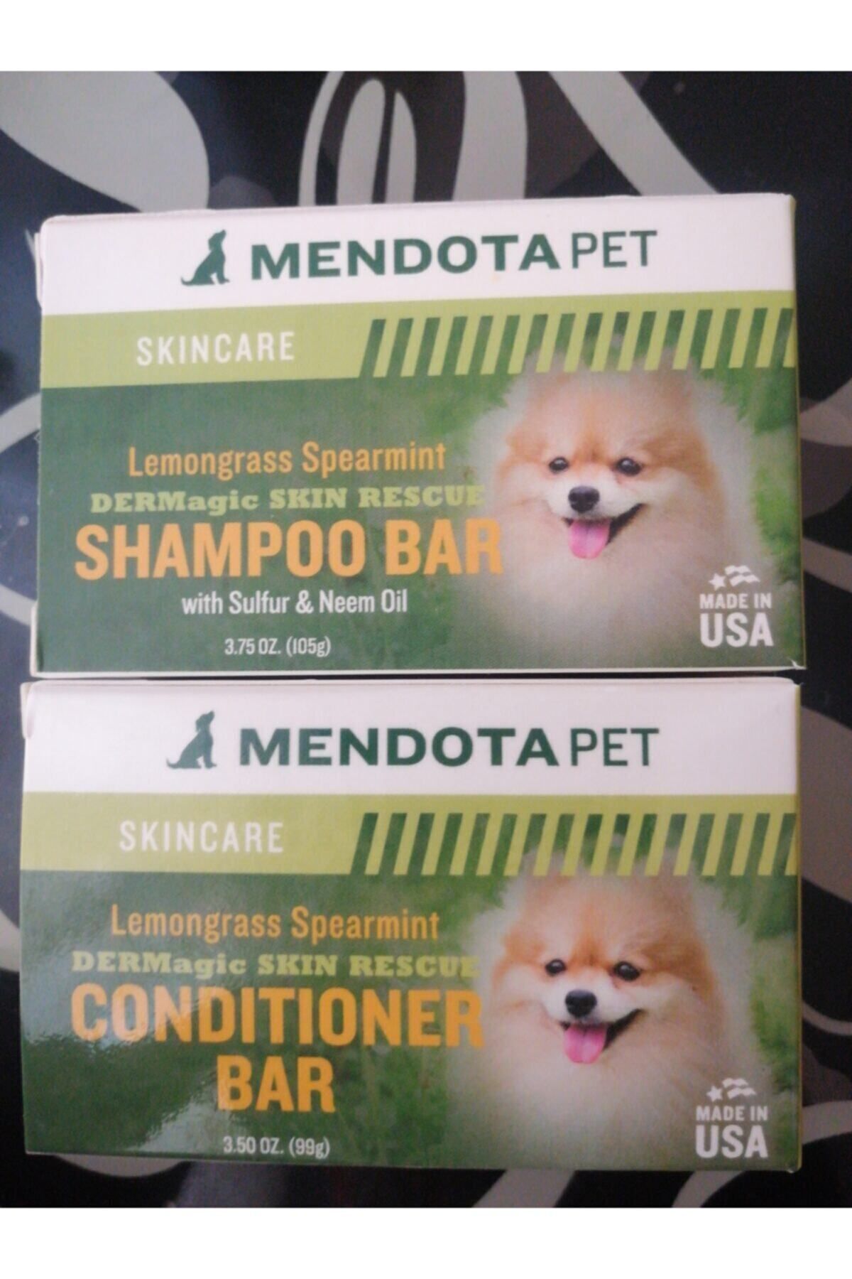 Mendota Dermagic Cilt Ve Tüy Sorunu Için Köpek Şampuan Barı Ve Condıtıoner Barı