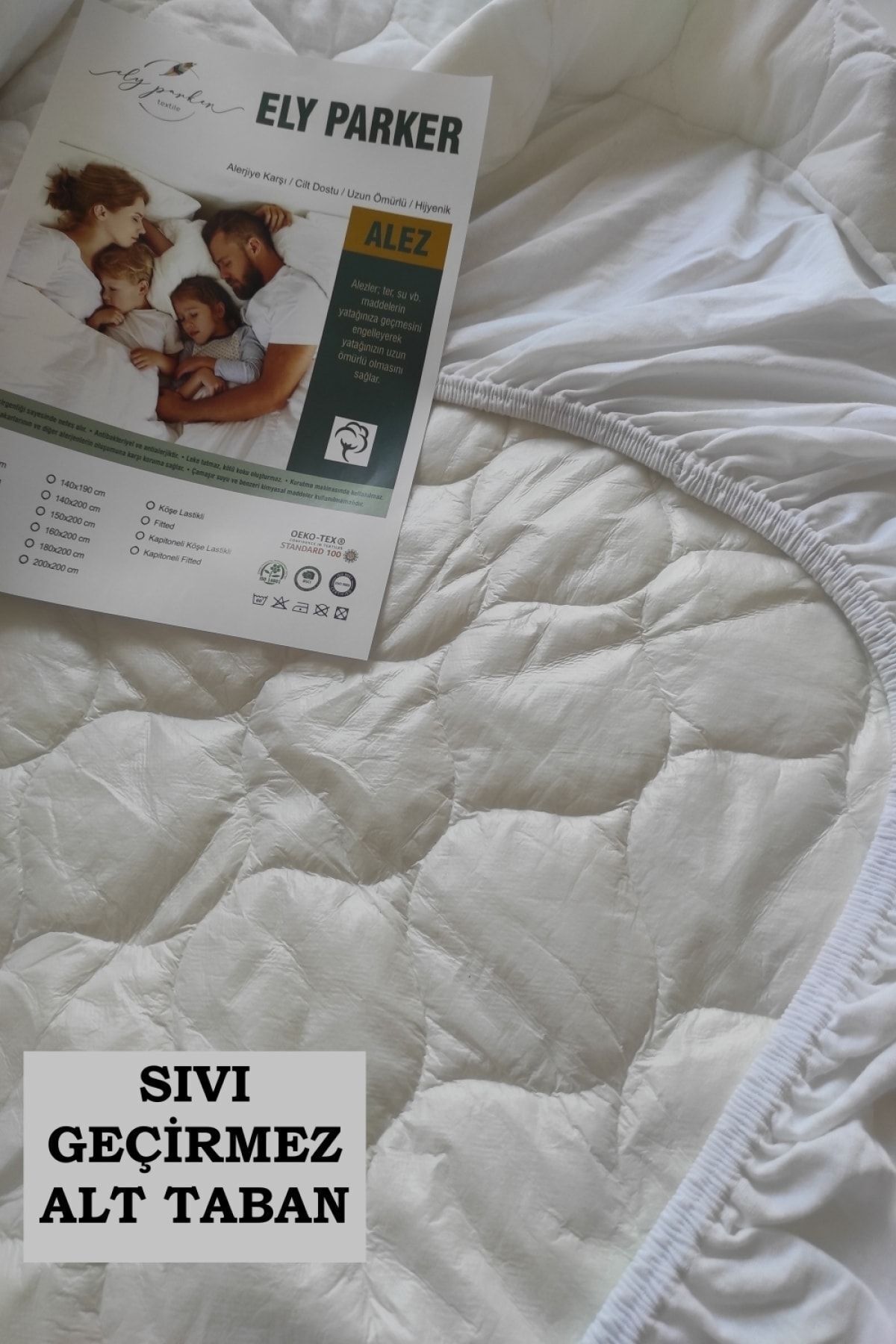 محافظ تشک  سفید ELY PARKER | MKRKAPFIT200200 اورجینال - تصویر 4