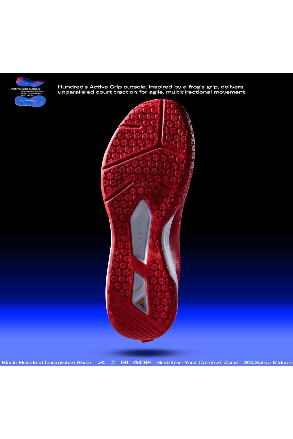 Hundred-Blade Non-Marking Professional Badminton Shoes for Men 3