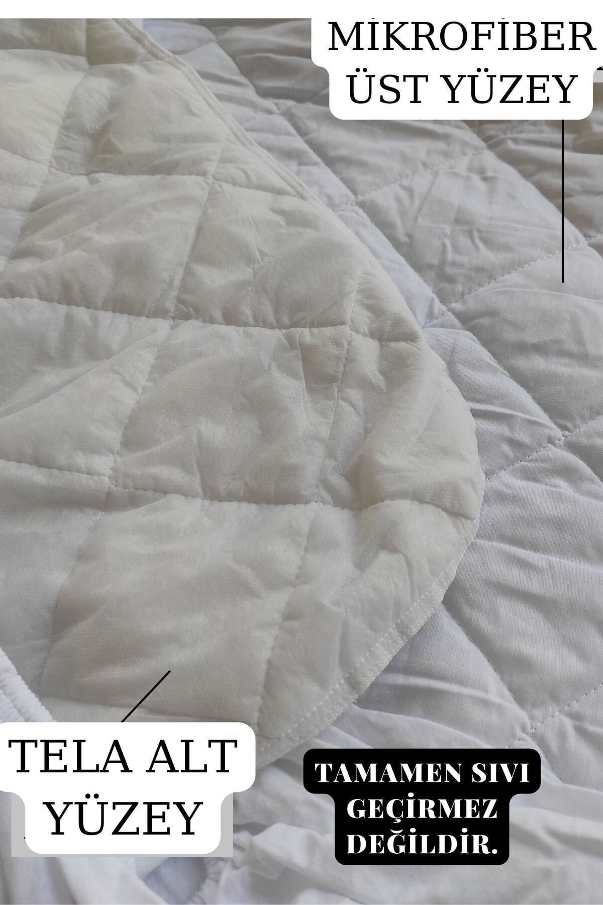 محافظ تشک  سفید ELY PARKER | ELYAFKFK00 اورجینال - تصویر 3