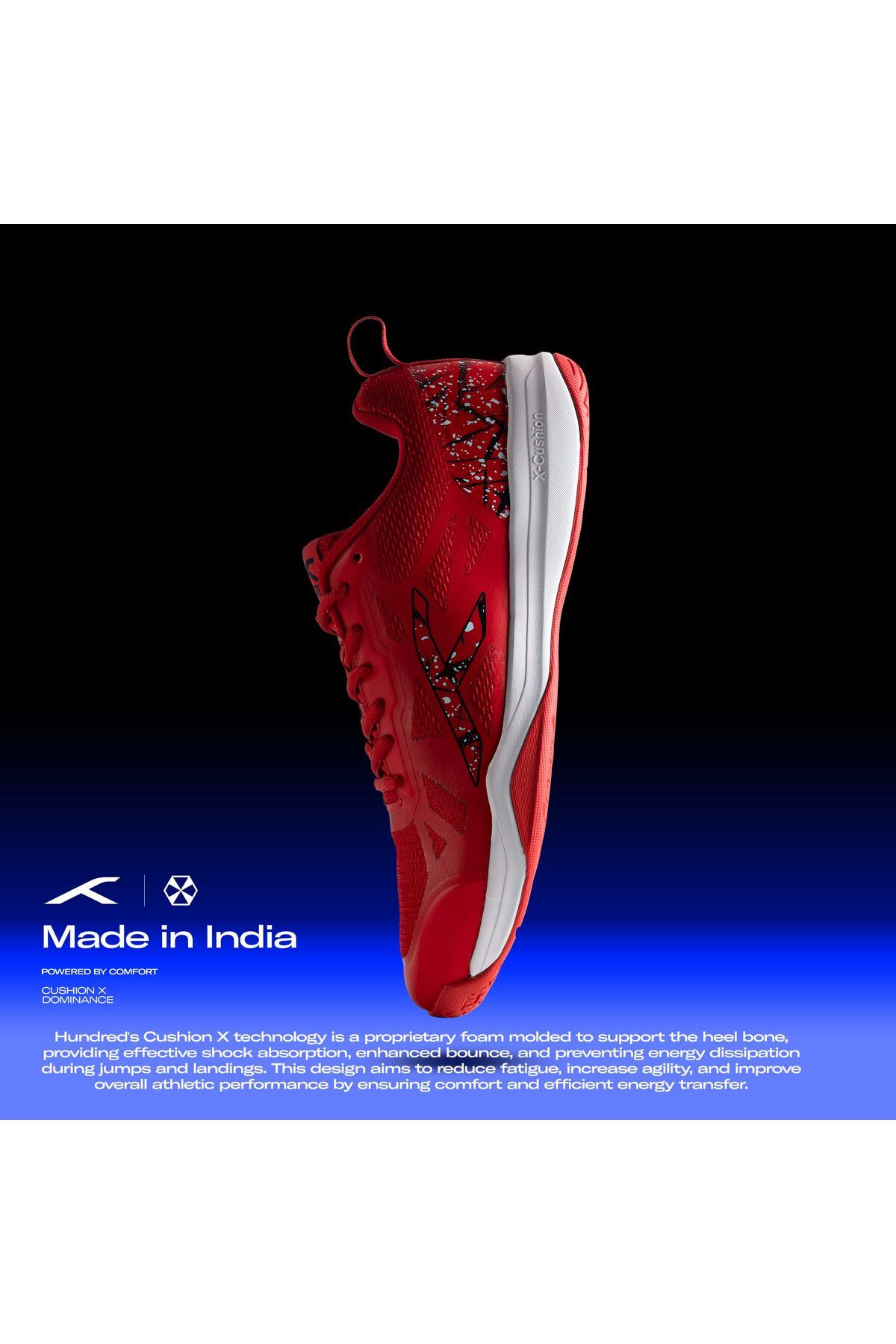 Hundred-Blade Non-Marking Professional Badminton Shoes for Men 5