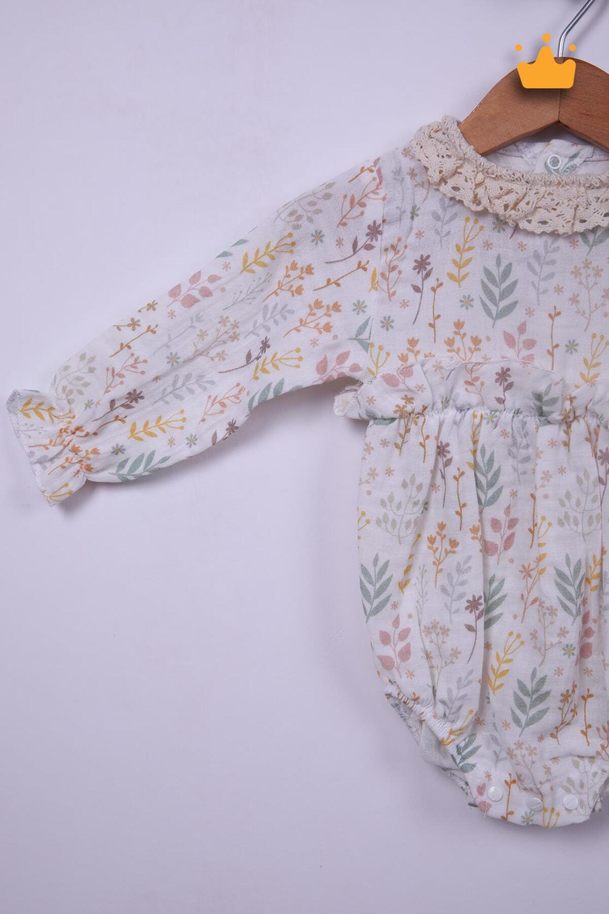 بادی نوزادی دخترانه اکرو Begisa | 224121 اورجینال - تصویر 3