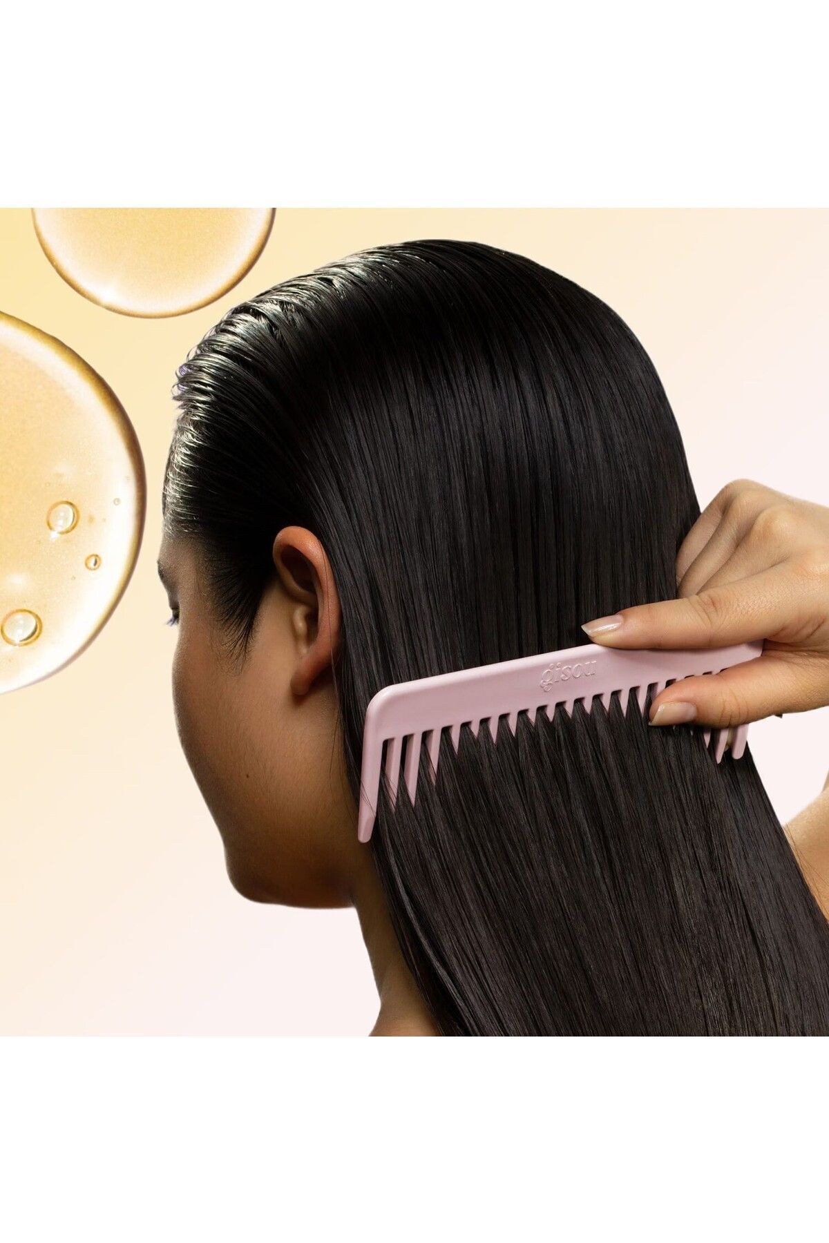 gisou-Honey Infused Leave In Conditioner - Strength and Shine Conditioner, Anti-Frizz Conditioner 150 ml 2