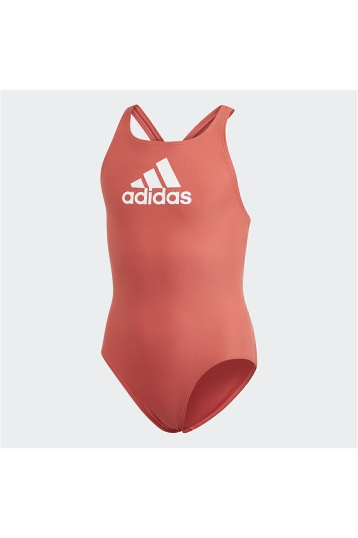 red adidas swimming costume