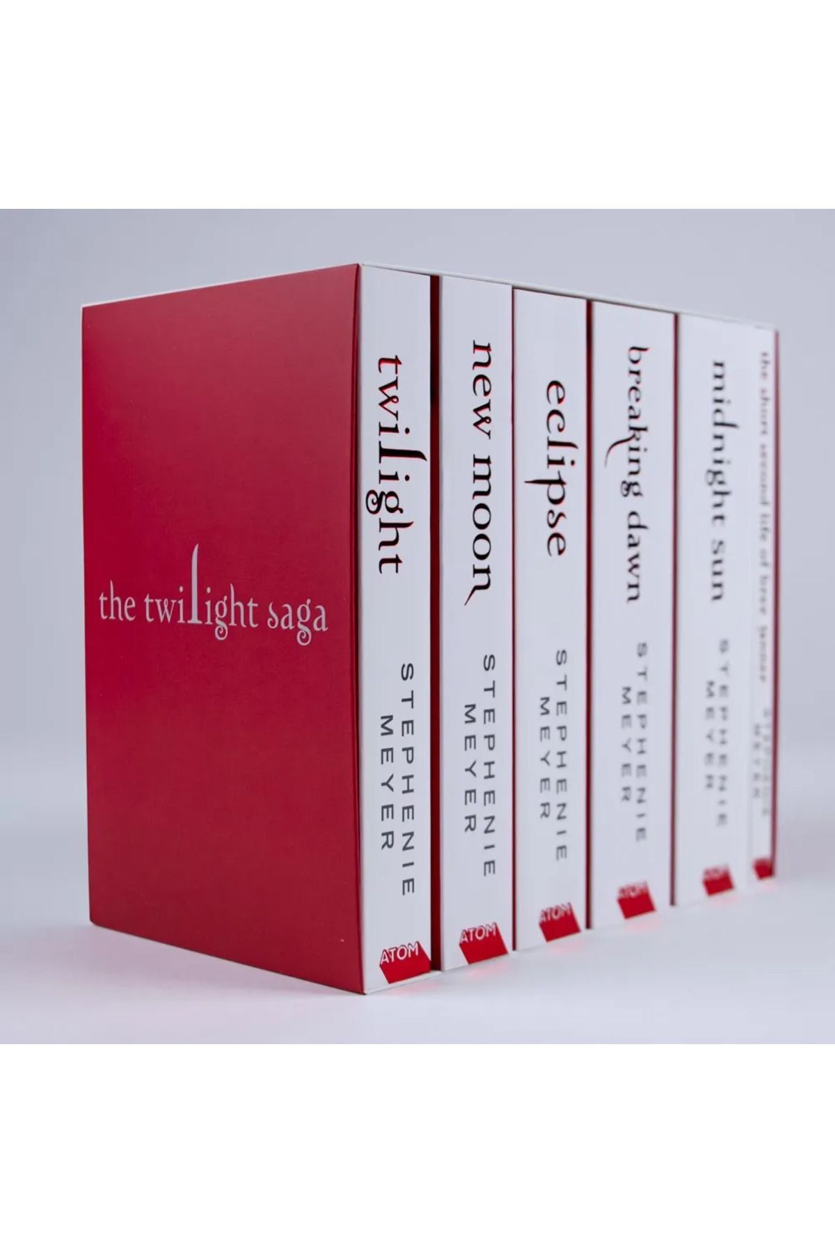 Penguin Books-Stephenie meyer's Twilight Saga 6 Book Set (white Design) 3
