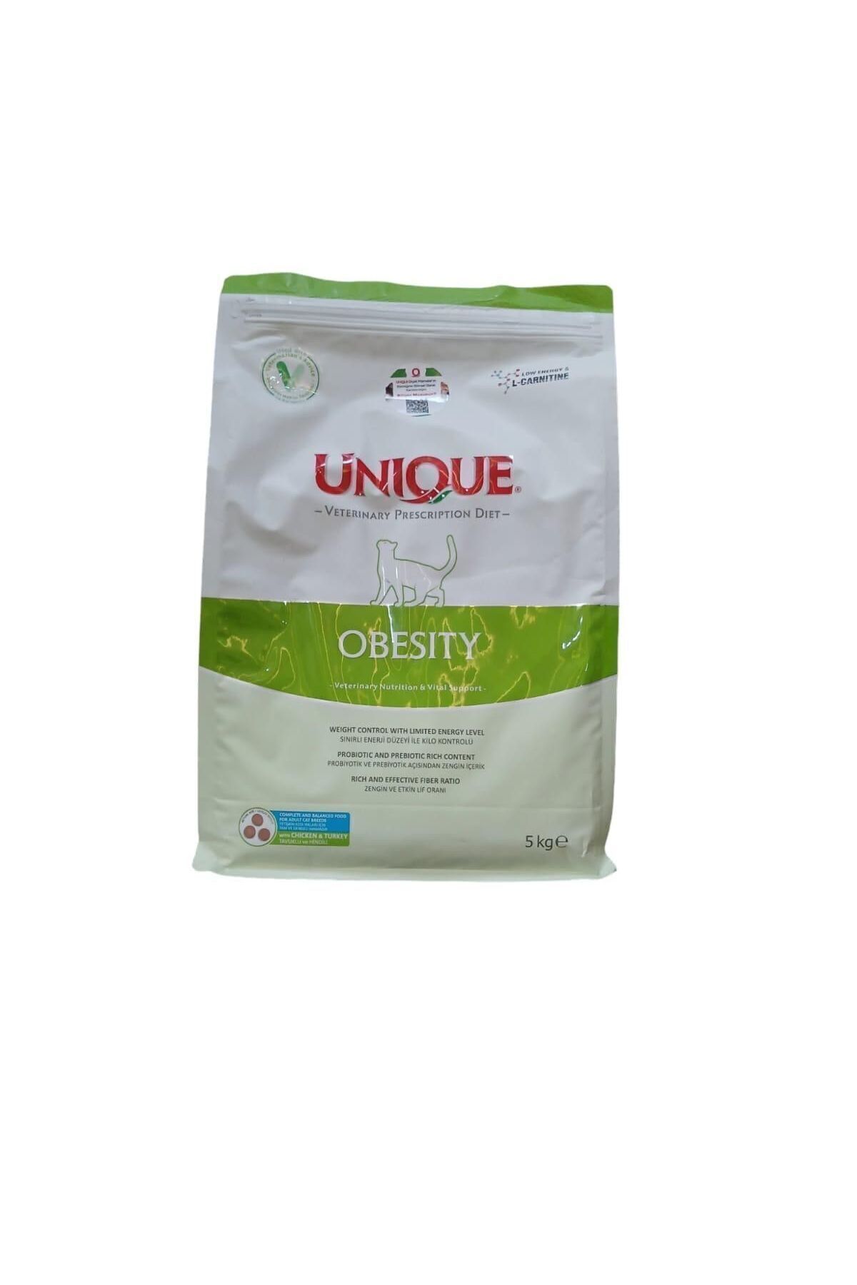 Unıque obesıty kedi maması 5 kg