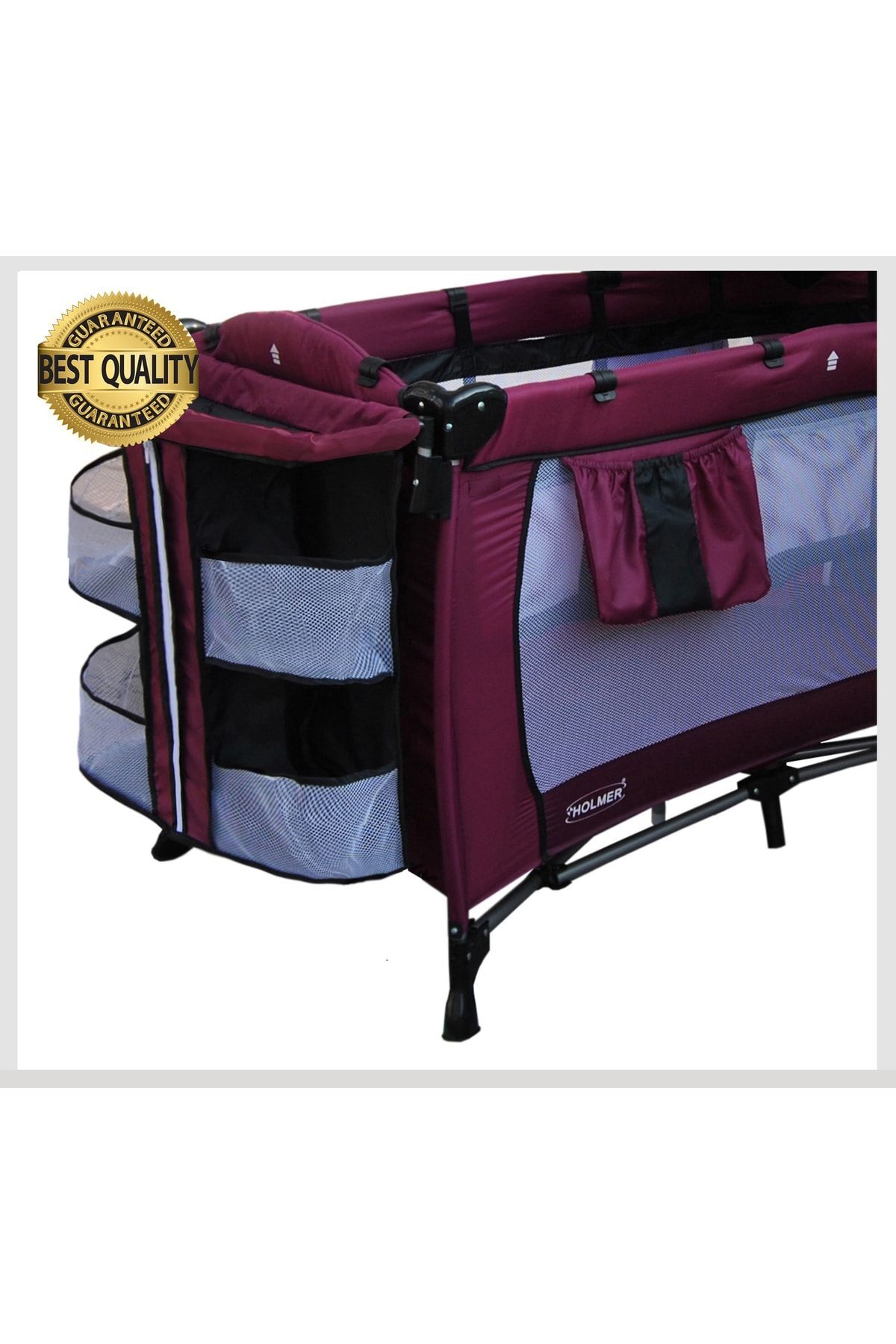 Holmer Kids Maxi Comfort Eurostyle Oyun Parkı 60 X 120 Cm Mürdüm fotoğrafı 5 (önizleme)