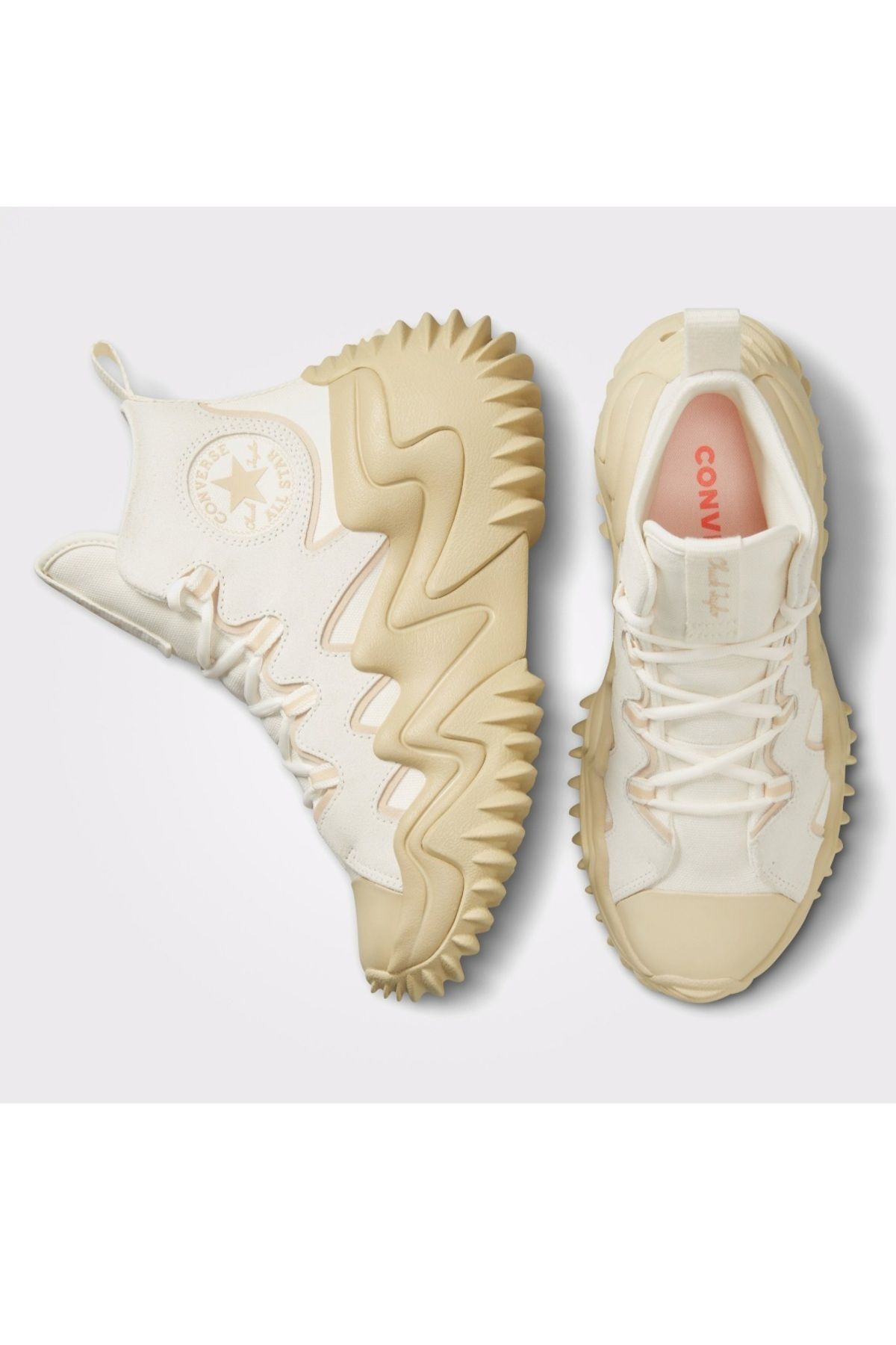 Run Star Motion Cx Platform Summer Utility Krem Sneaker - 5