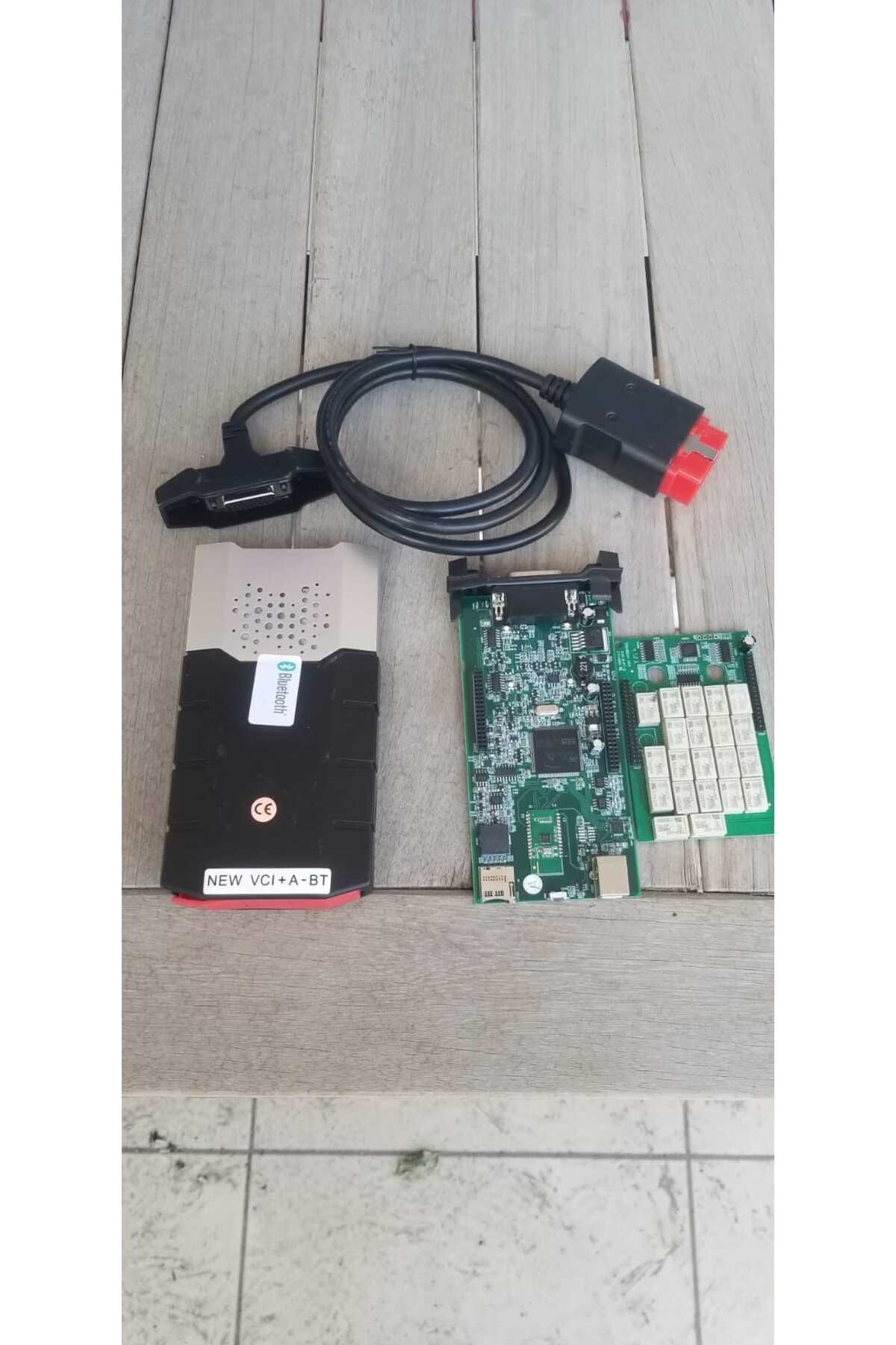 DELPHİ-2021 Ds150e Vehicle Fault Detection - Dual Card, Japanese Relay Cd, Loading Video, Sente Prog. 7
