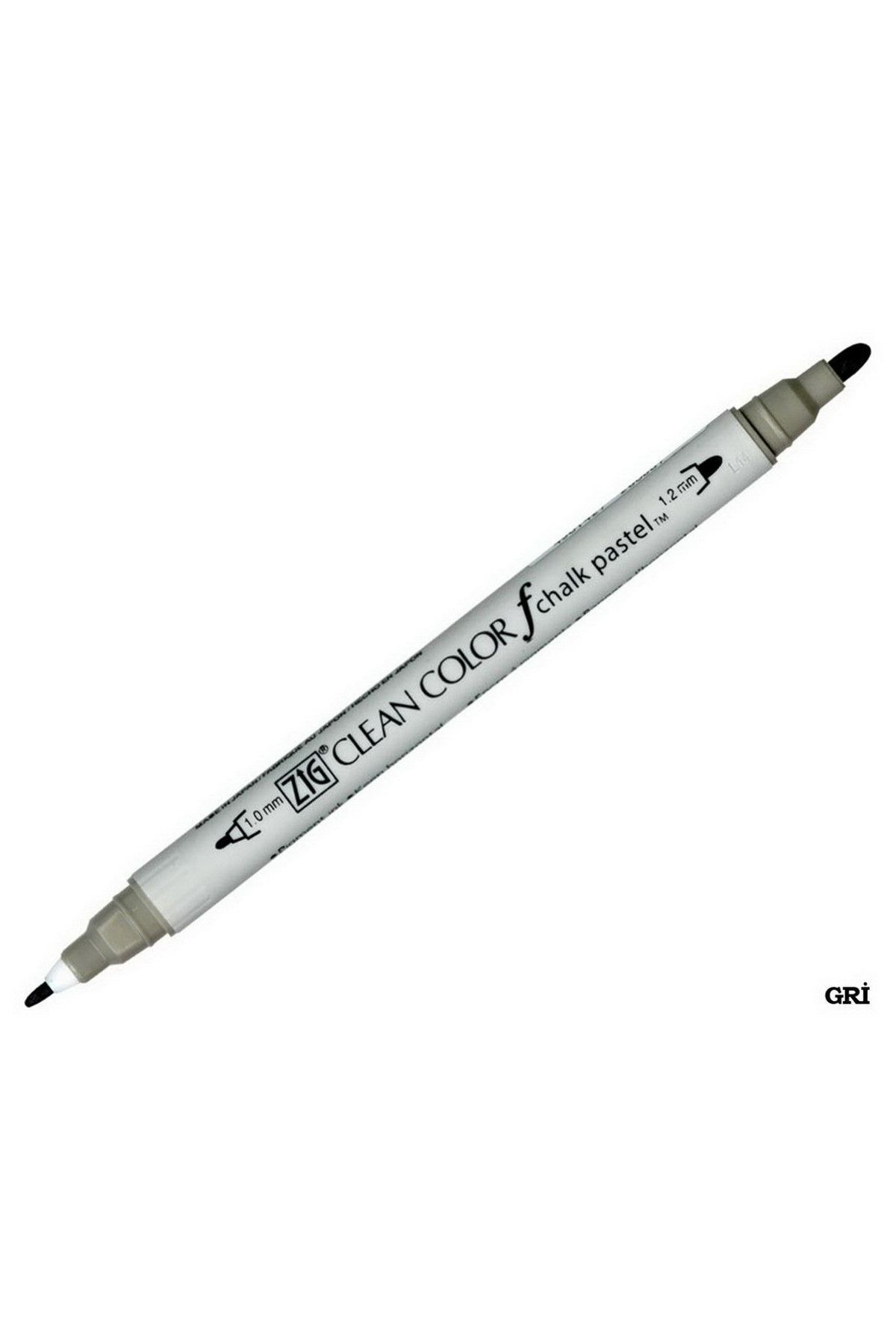 Zig-Clean Color F Tcs-6000t 012 Gray Double Sided Pencil 1