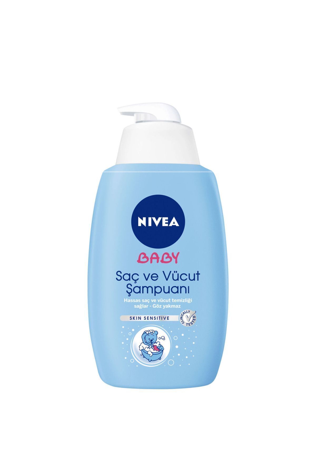 NIVEA Baby Set Saç ve Vücut Şampuanı 500 ml Bebek Yağı 200 ml + Pişik Kremi 100 ml fotoğrafı 3 (önizleme)