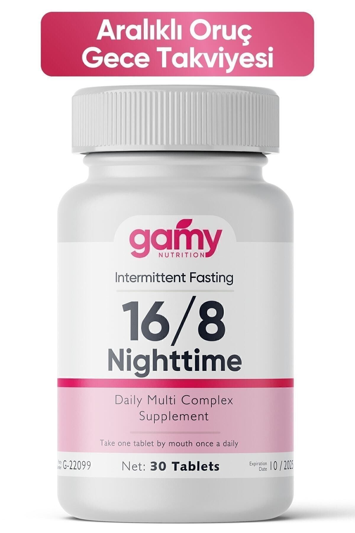 gamy-16/8 Intermittent Posture Day & Night 30+30 Tb. 3