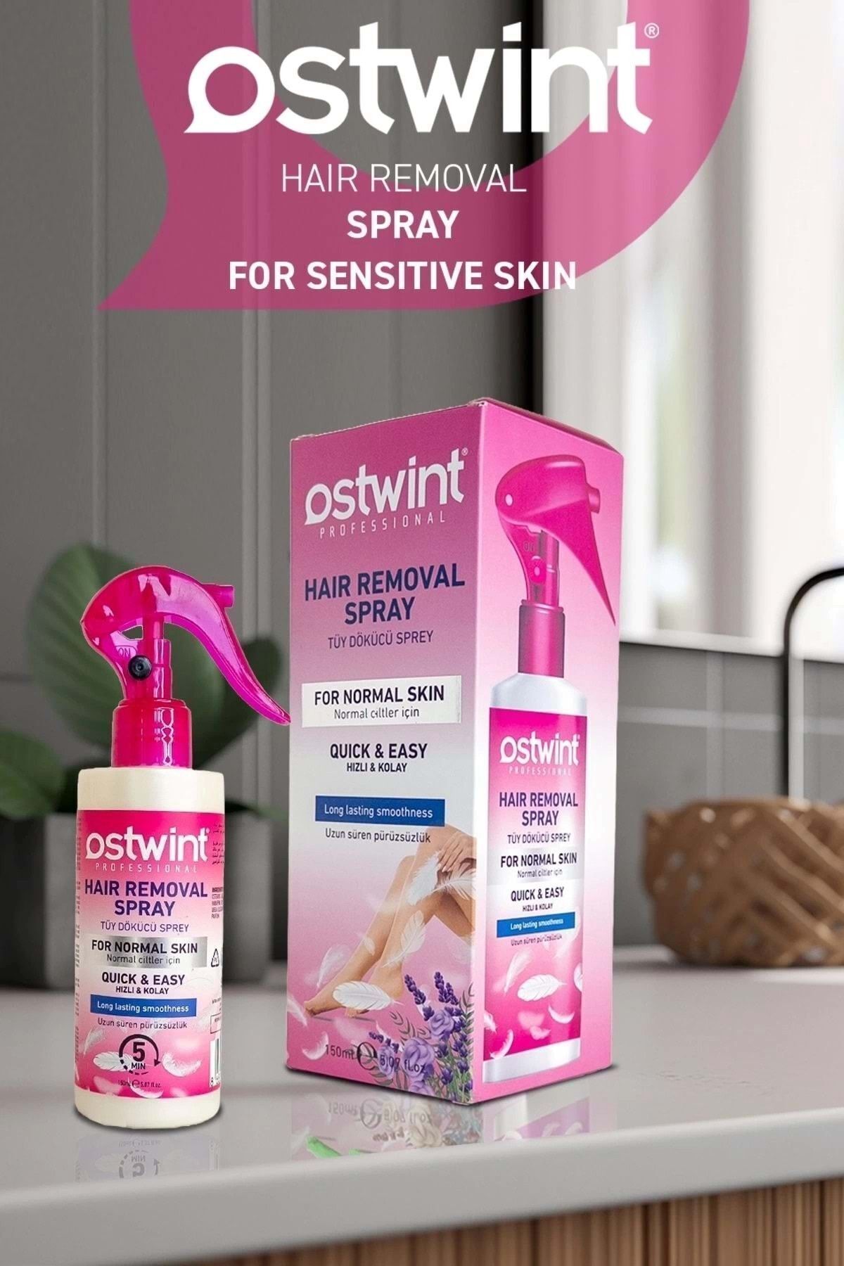 Ostwint Normal Ciltler Için Tüy Dökücü Sprey 150 ml Kadın
