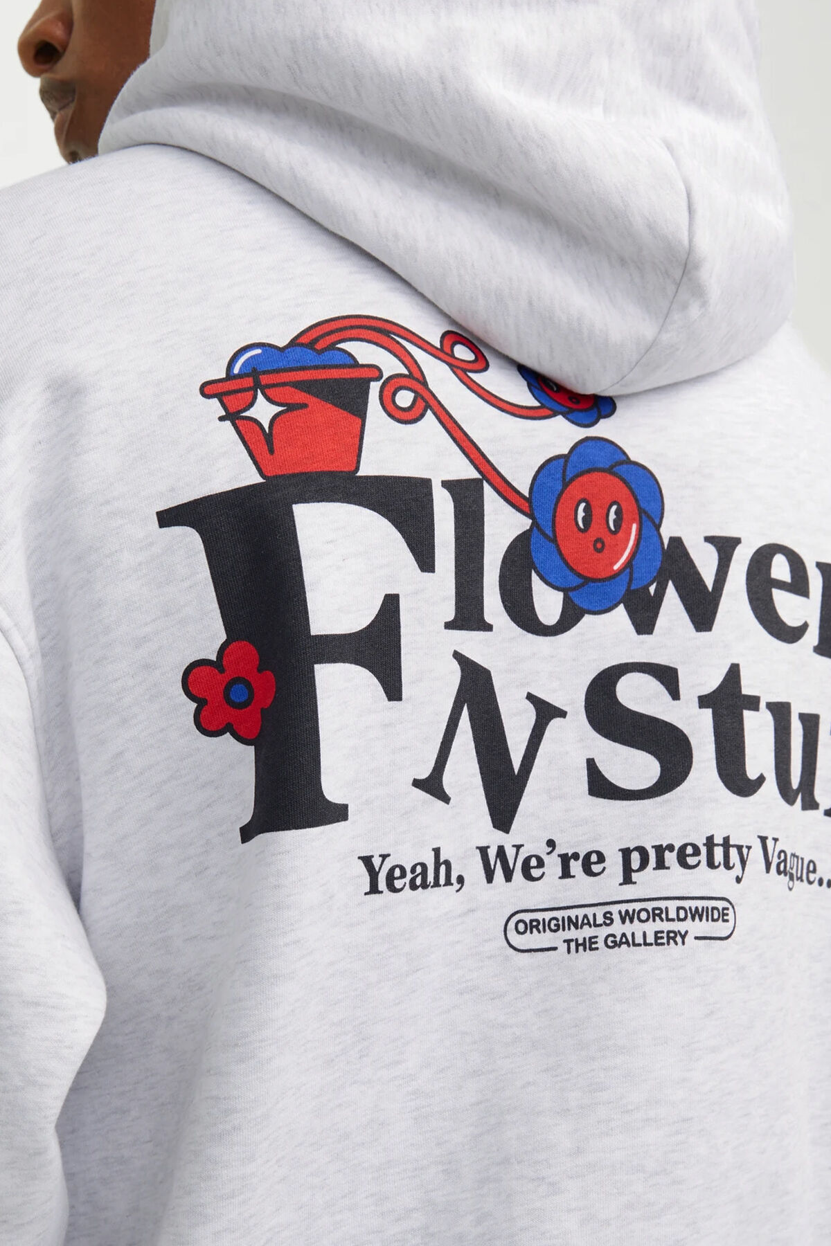 سویشرت مردانه سفید جک اند جونز | TYC305124213090510 اورجینال - تصویر 5