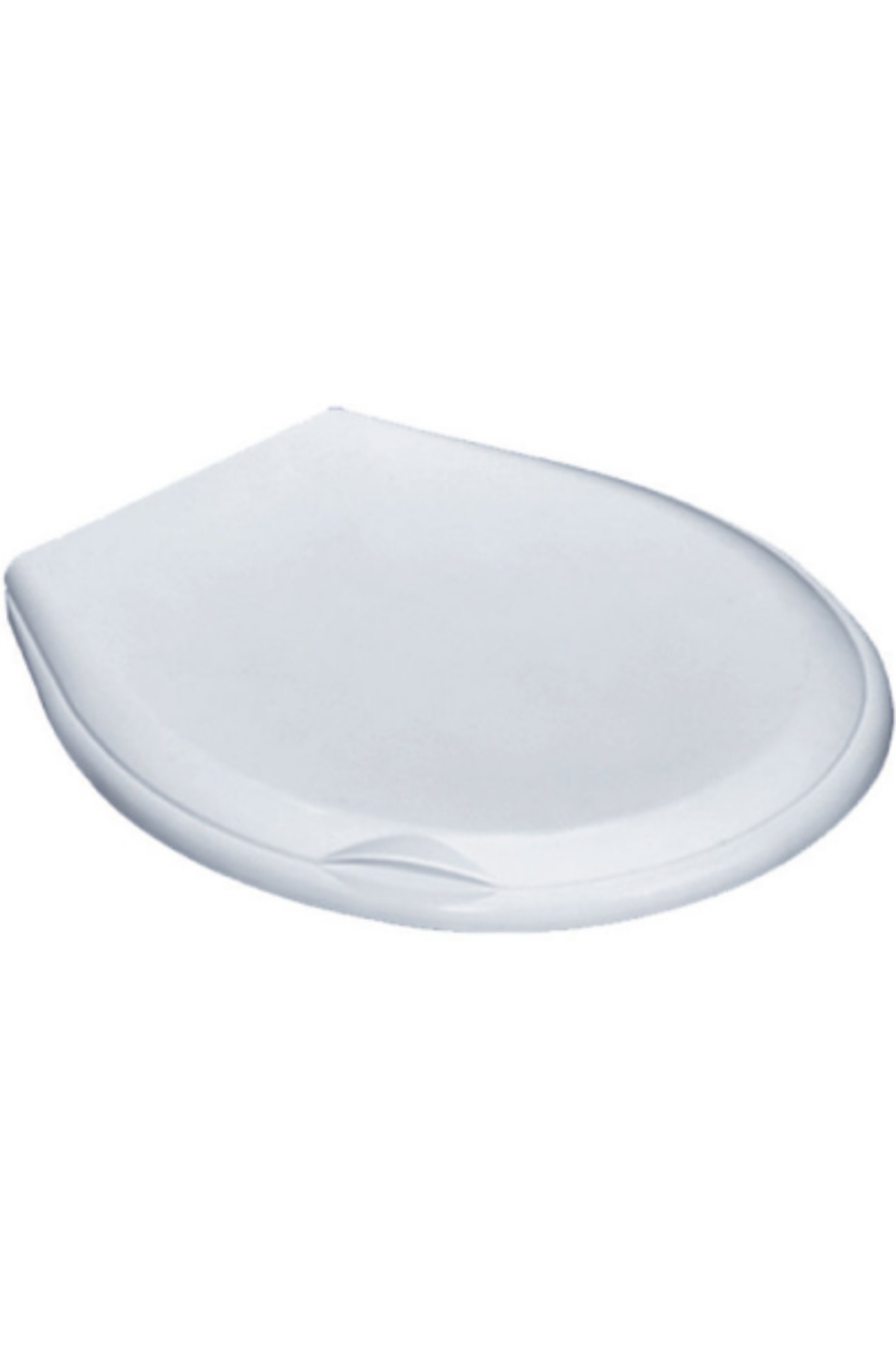 Light up BEYAZ SERT KLOZET KAPAK BÜYÜK 36.5 x 42.5 cm