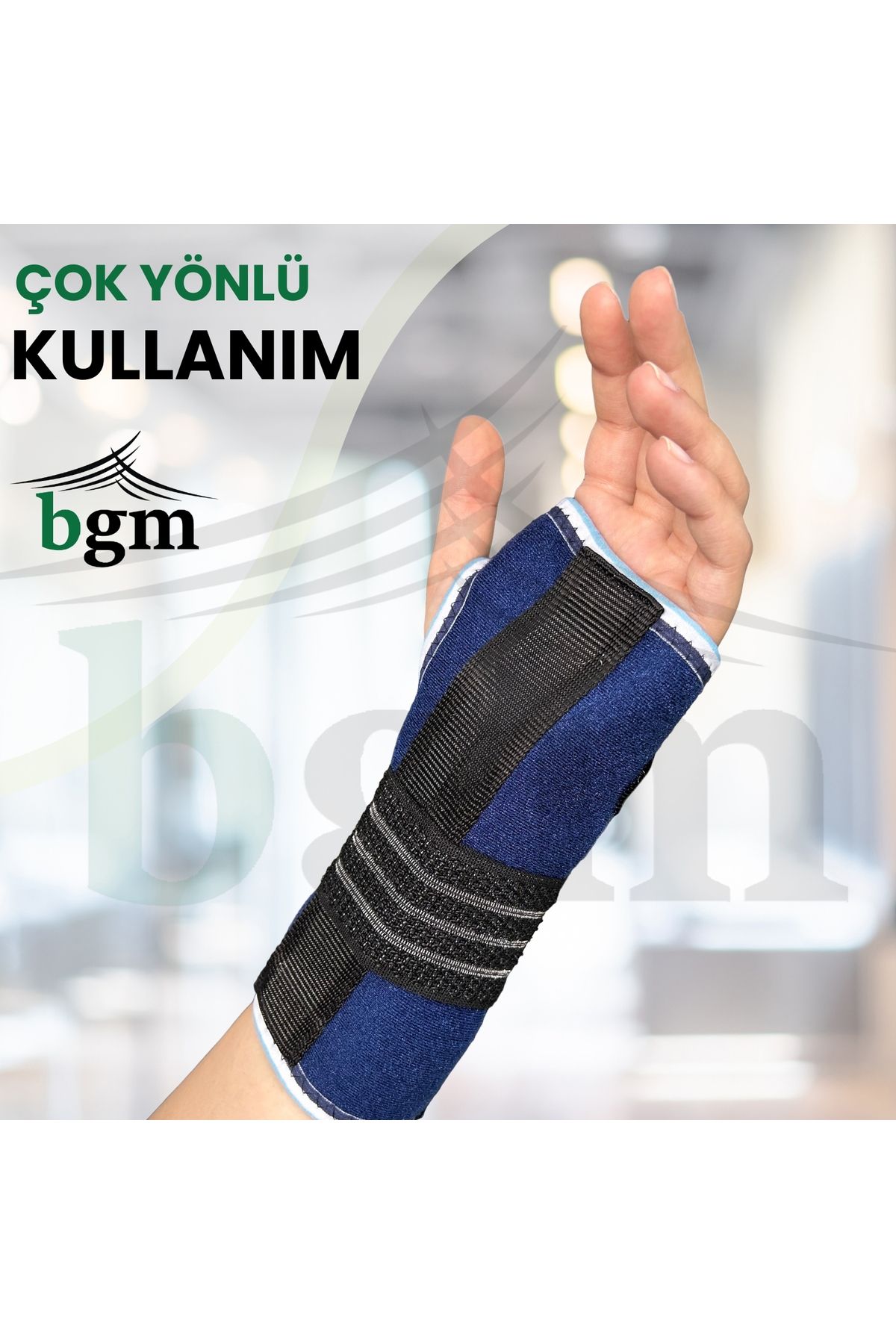 bgm-Hand Wrist Splint Blue Metal Support High Quality Static Hand Wrist Splint 7