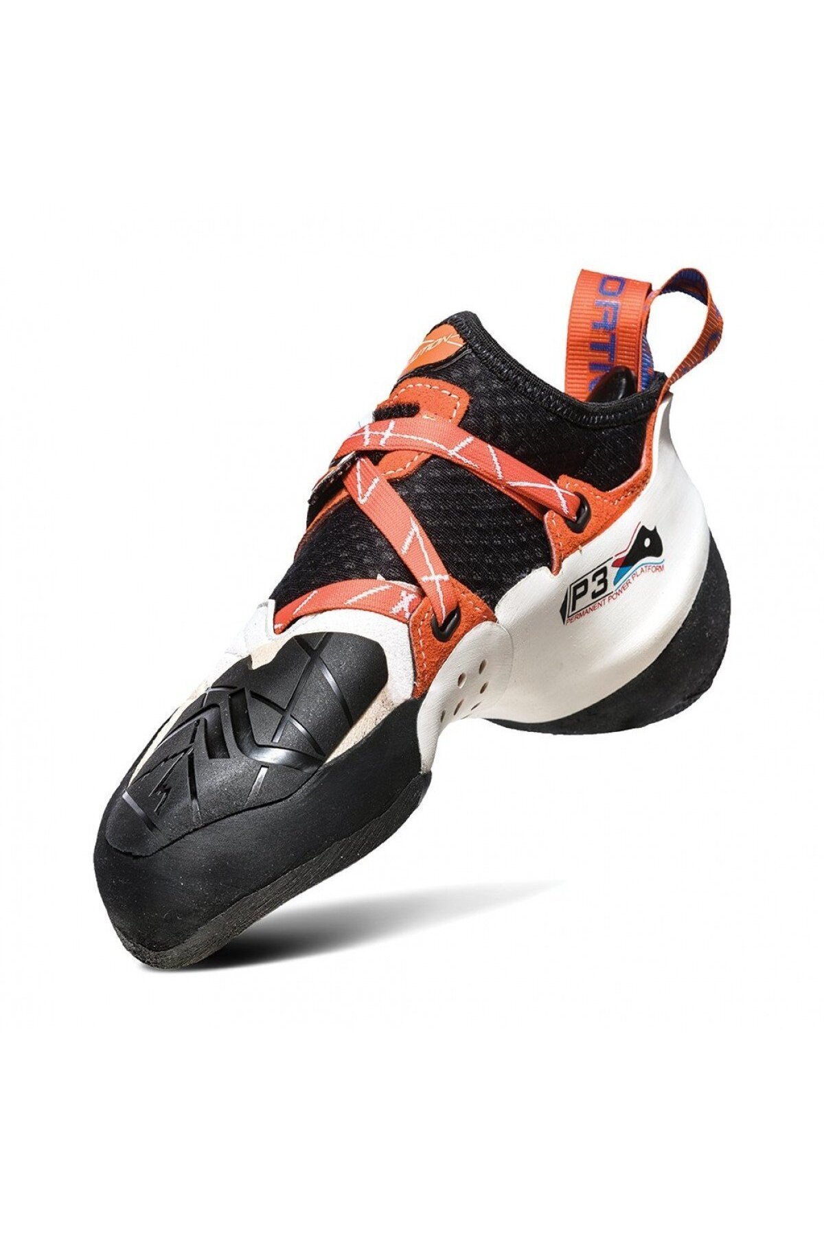 Resim La Sportiva Solution Kadın Tırmanış Ayakkabısı Beyaz/turuncu 