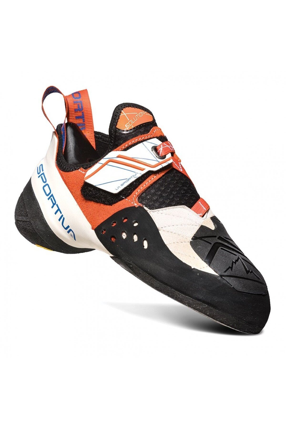 Resim La Sportiva Solution Kadın Tırmanış Ayakkabısı Beyaz/turuncu 