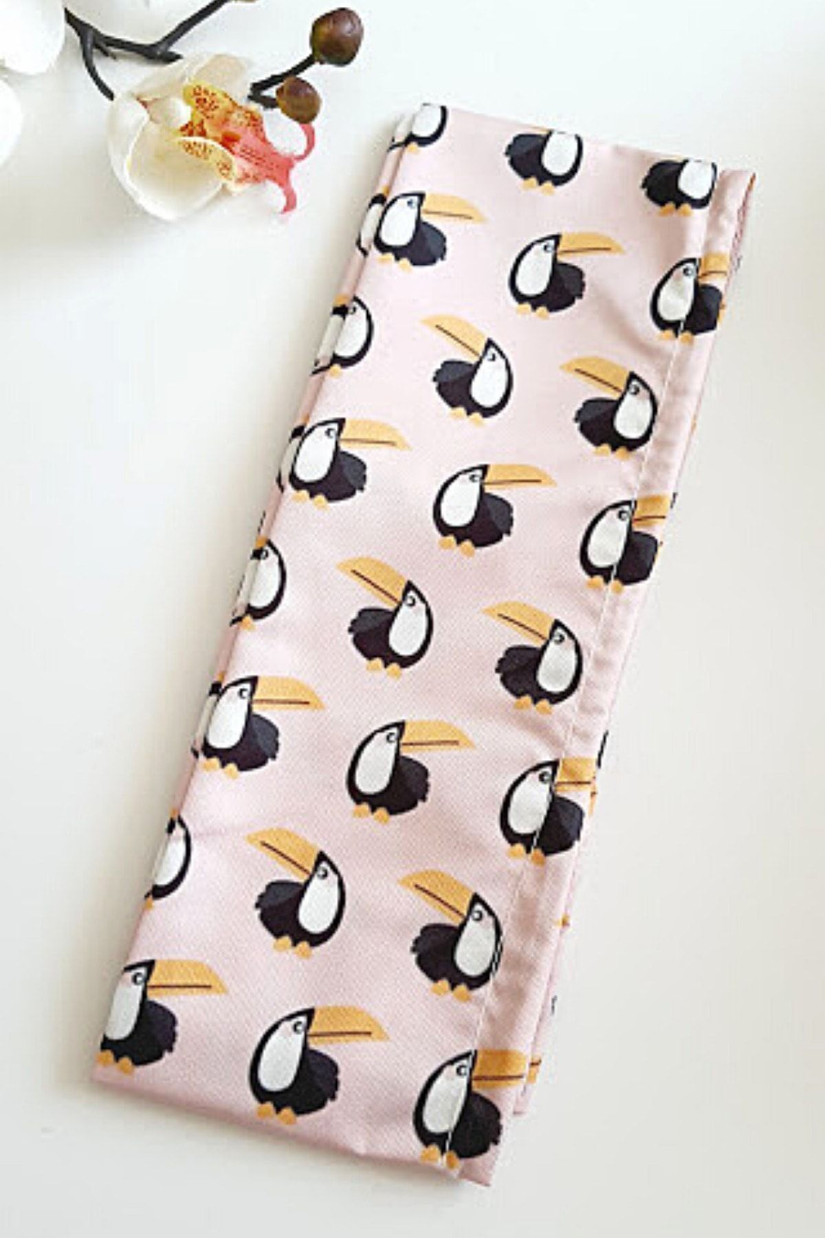 Pelican Patterned African String Bandana