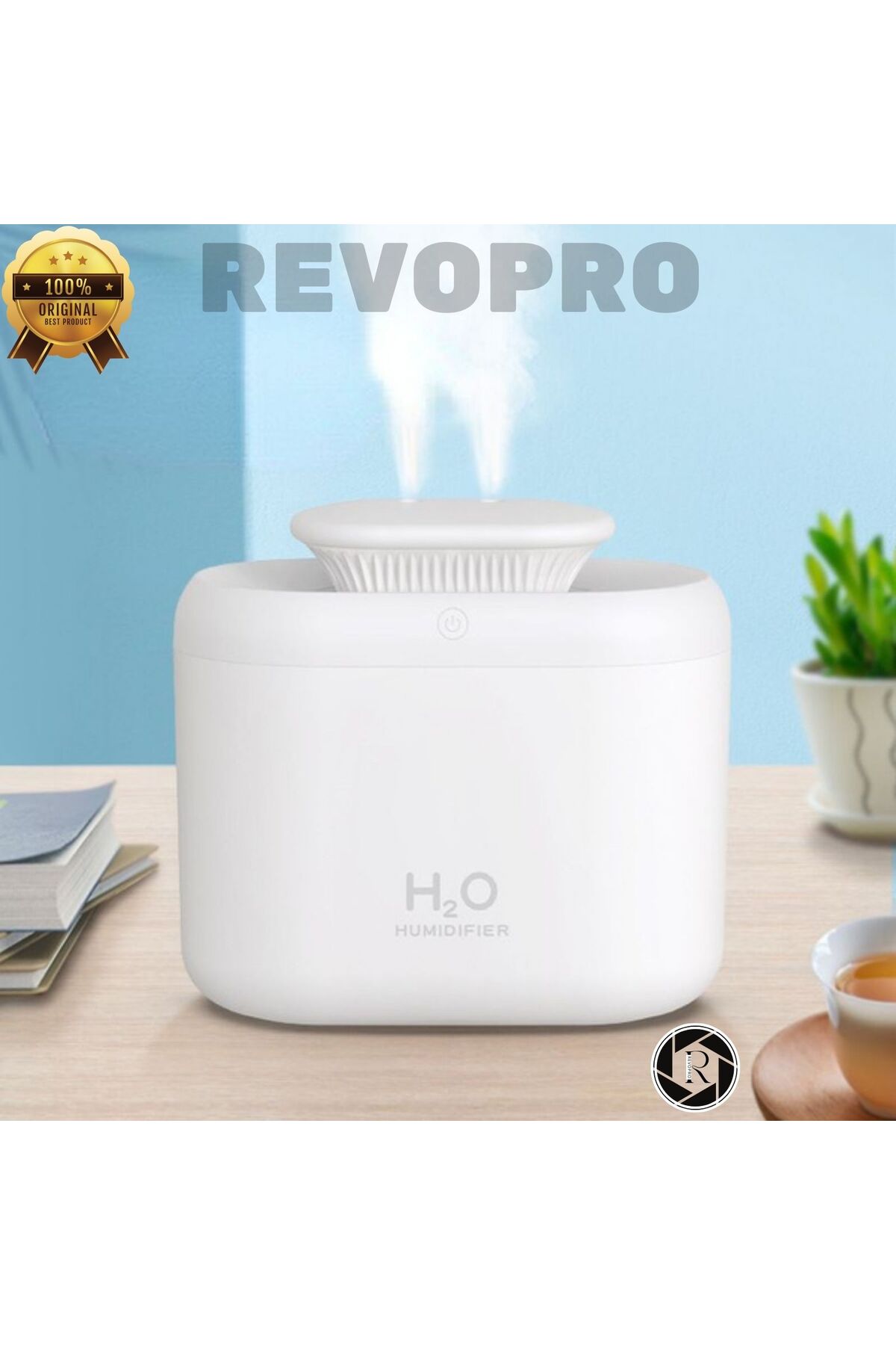 REVOPRO 3300 Ml Ulrasonik Hava Nemlendirici Buhar Makinesi Ve Aroma Difüzörü