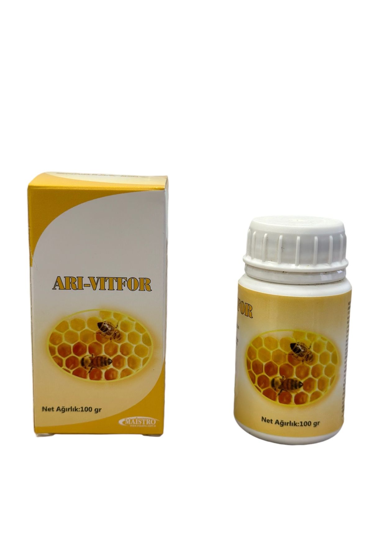 MAİSTRO ARI-VITFOR 100 gr "Arılarınızın Sağlığını Koruyun, Üretimi Artırın!"