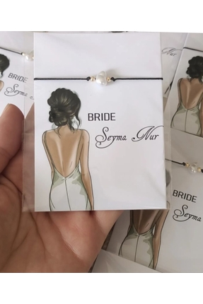 ORYO Kişiye Özel Hediyelik Şans Bilekliği Söz, Nişan, Bekarlığa Veda, Kına, N...