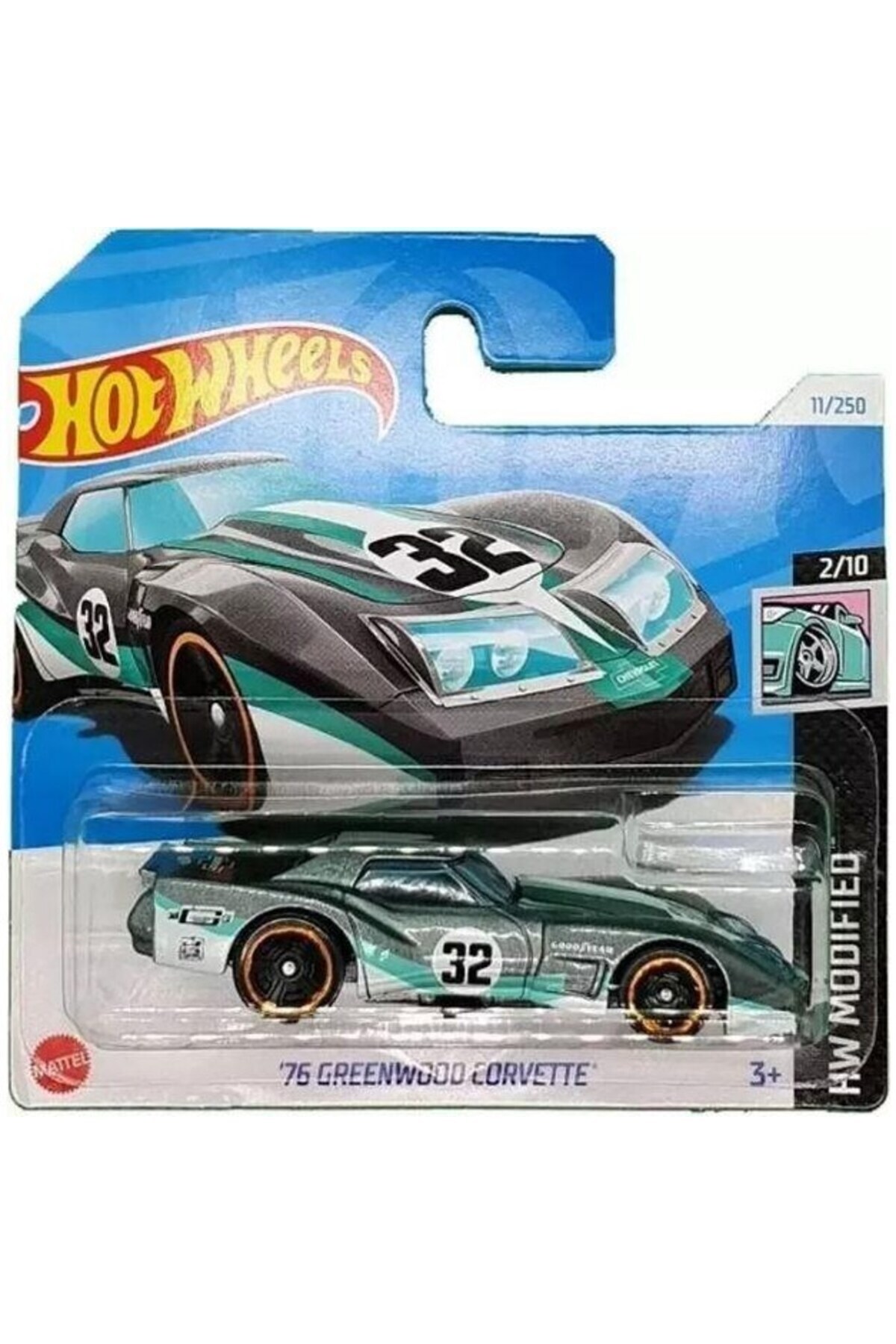 HOT WHEELS Tekli Arabalar '76 Greenwood Corvette HTD67 - Fiyatı