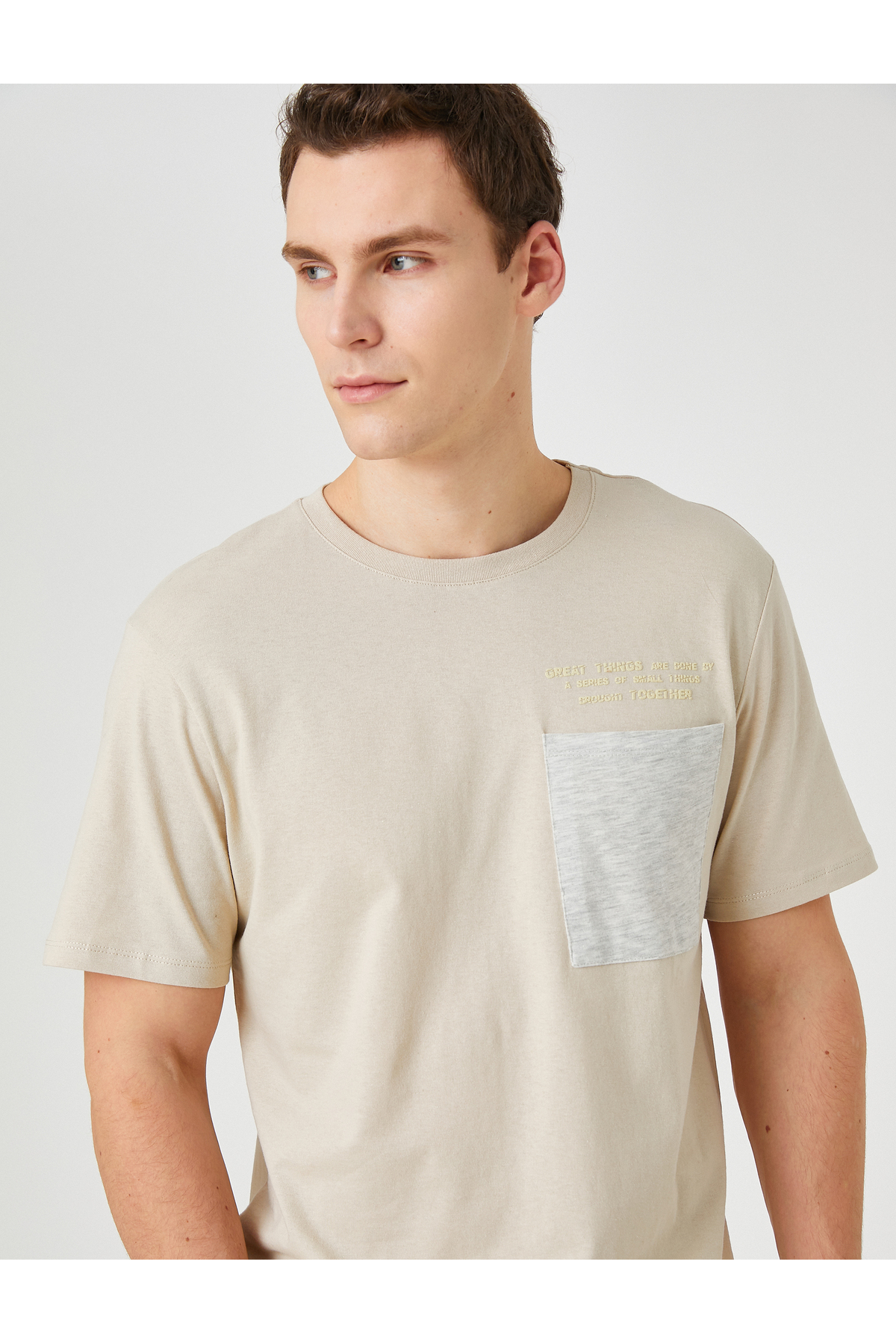Next EMBROIDERY - T-shirt con stampa - green blue red/blu