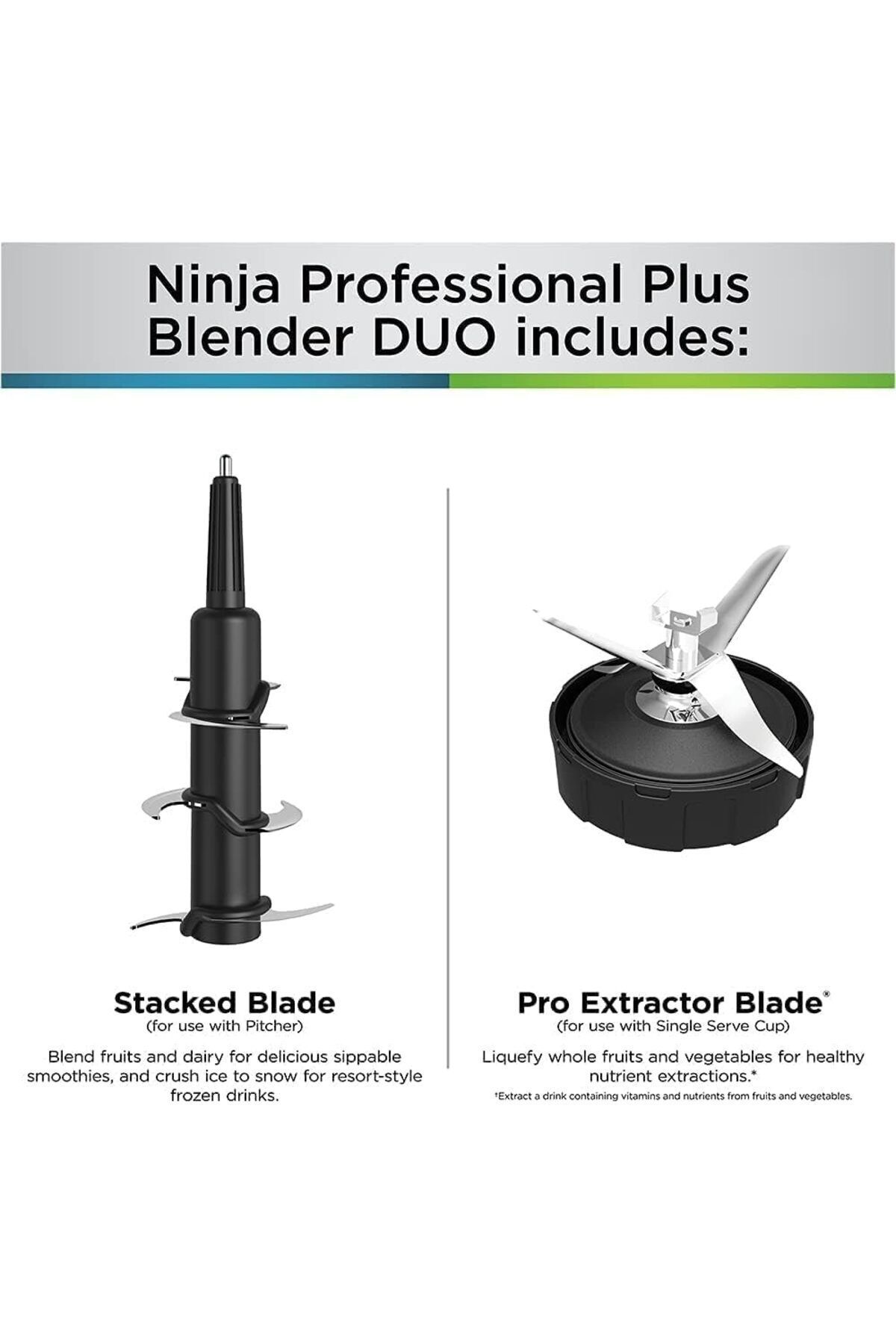 NINJA-Nutri Ninja BN750 2 In 1 Blender Duo Plus With Auto IQ 8