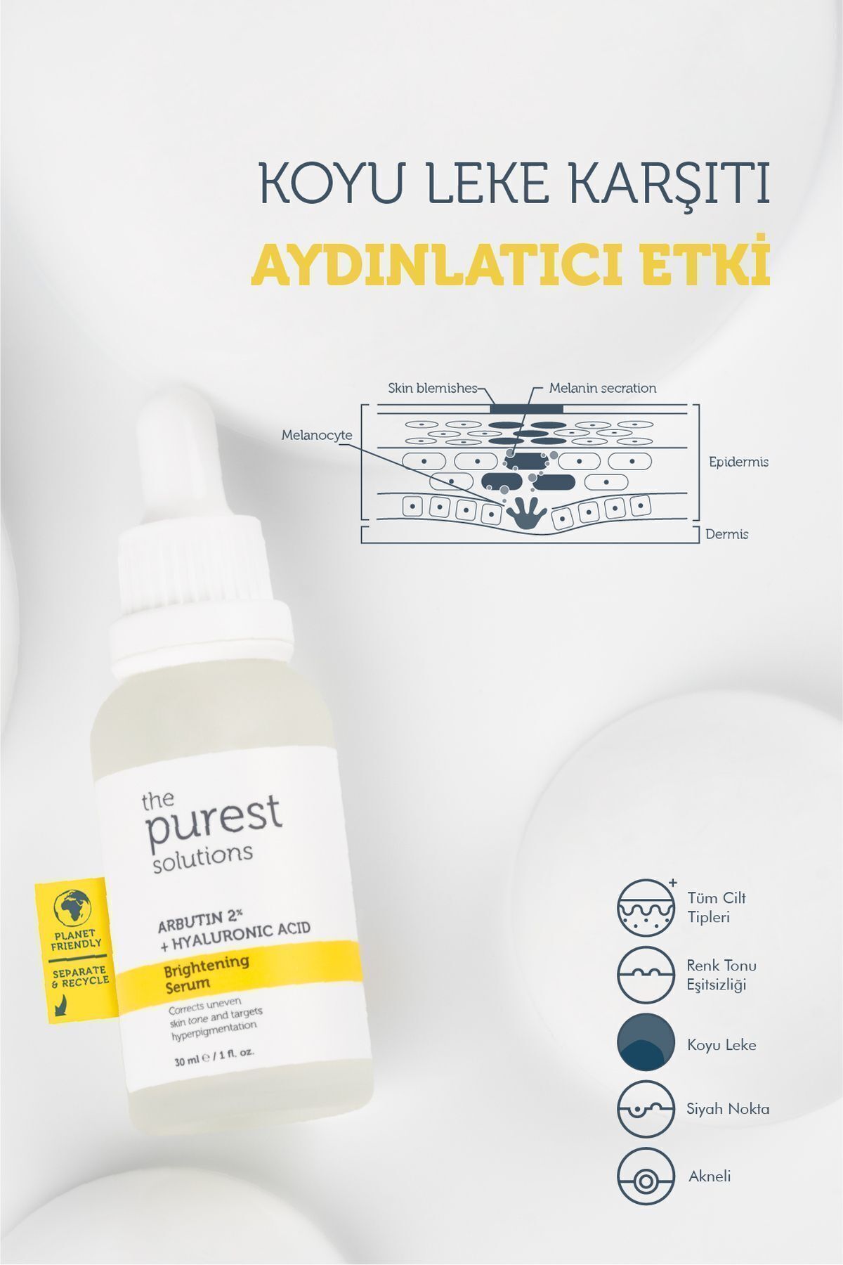 ست مراقبت پوست لکه تیره و کمک به جلوگیری از نگهداری منافذ 200 میل + 30 پیورست سولوشن The Purest Solutions