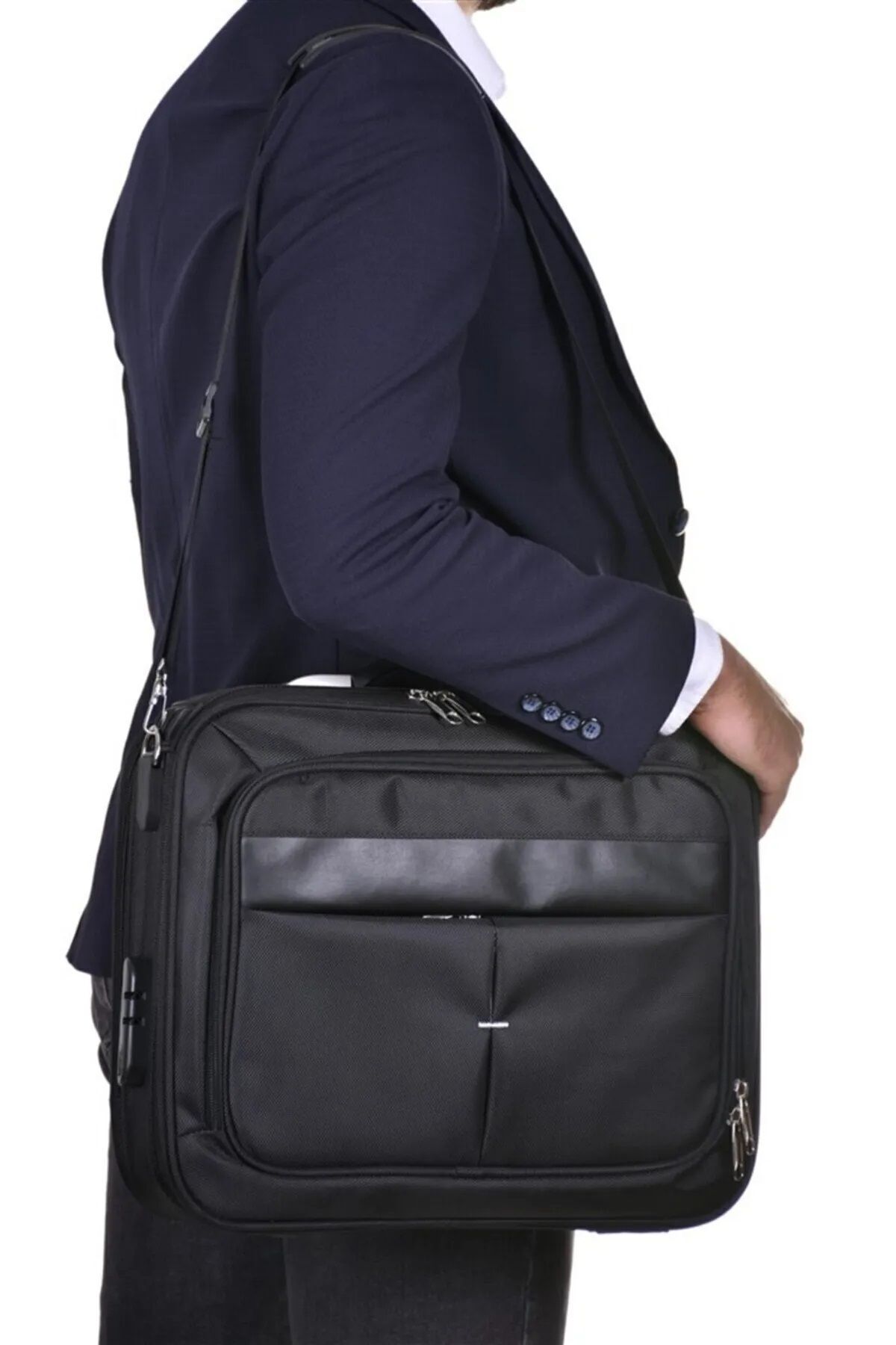 Fashion Paradise-Encrypted Briefcase with Case for 17-15.6 Inch Notebook 1